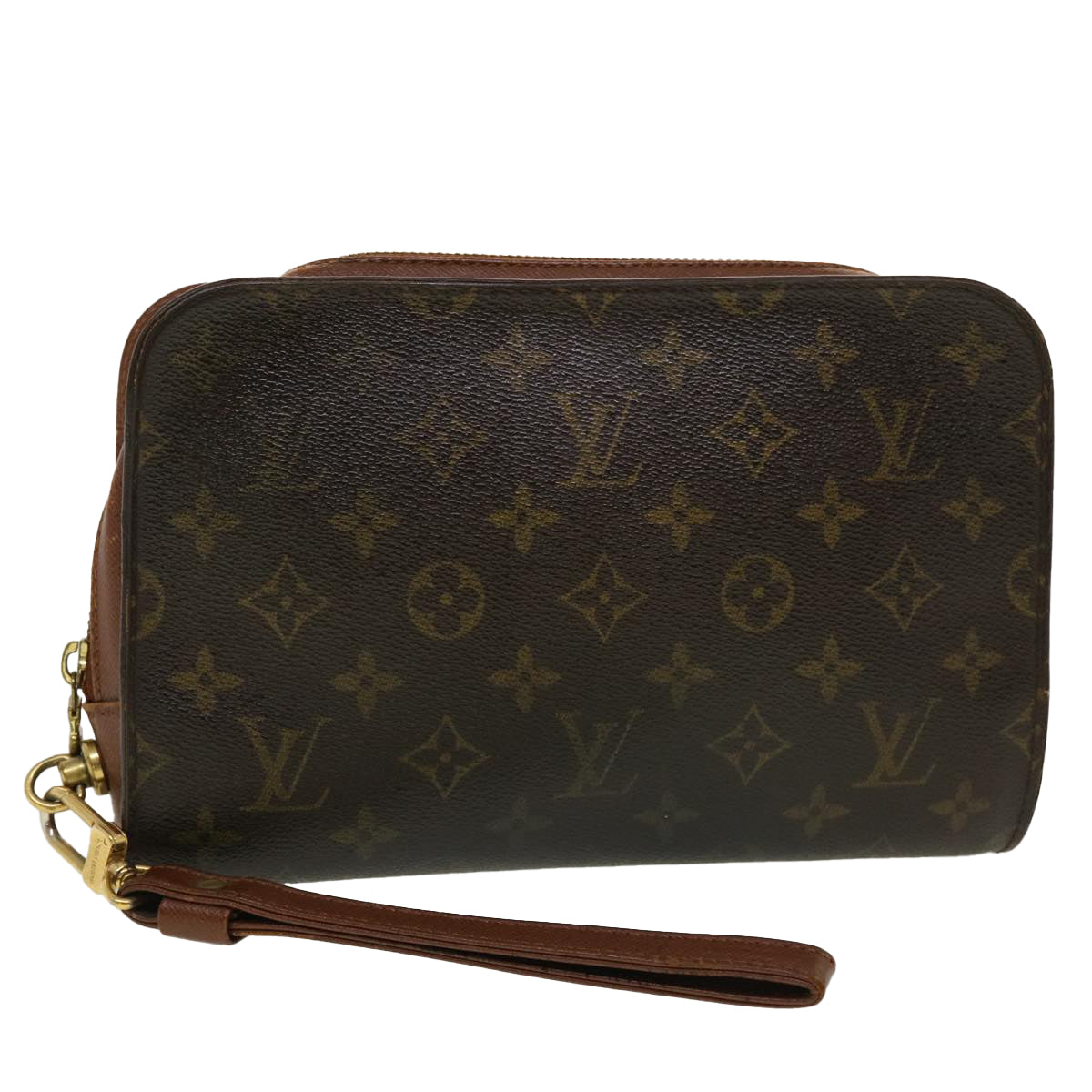 LOUIS VUITTON Monogram Orsay Clutch Bag M51790 LV 45132
