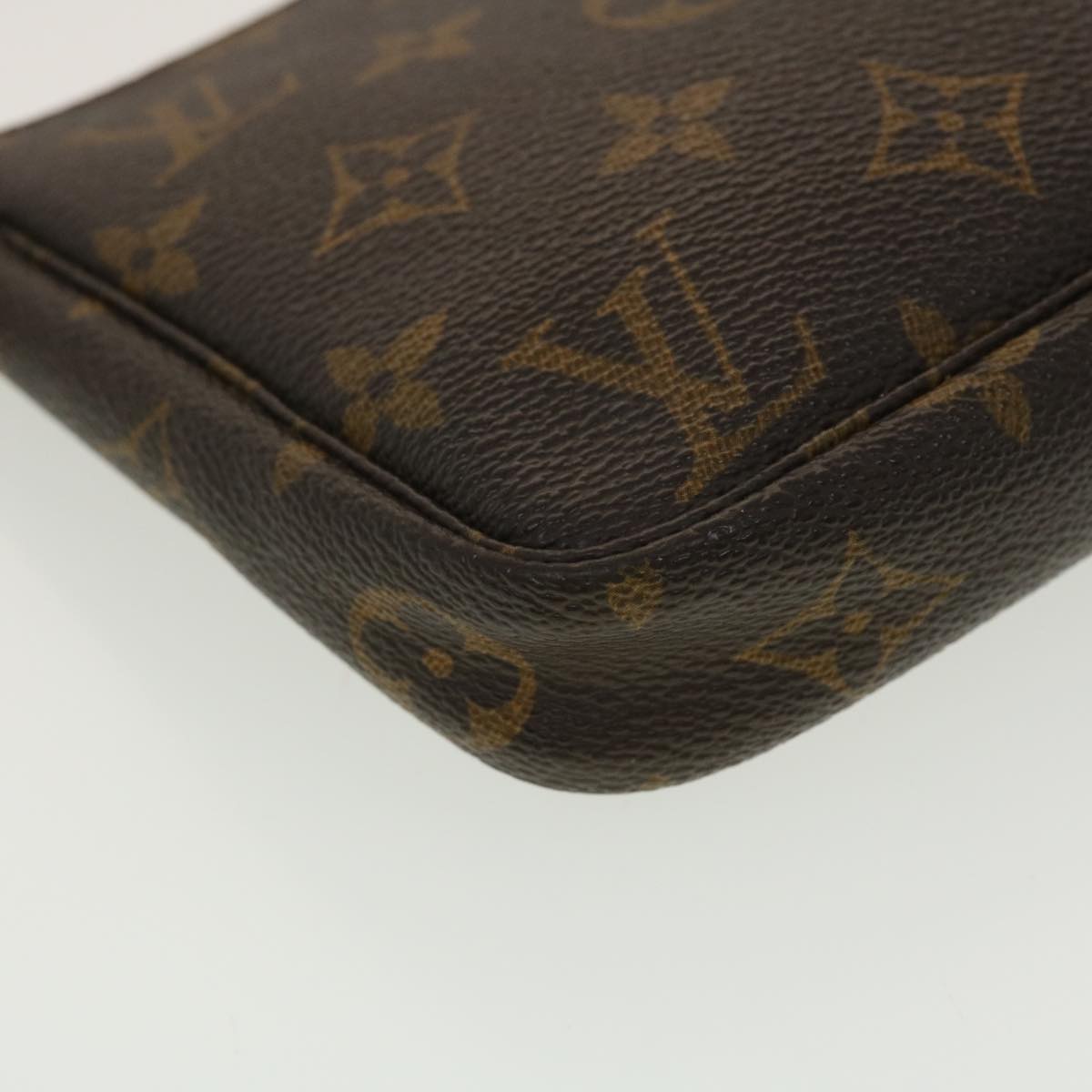 LOUIS VUITTON Monogram Pochette Accessoires Pouch M51980 LV 45140