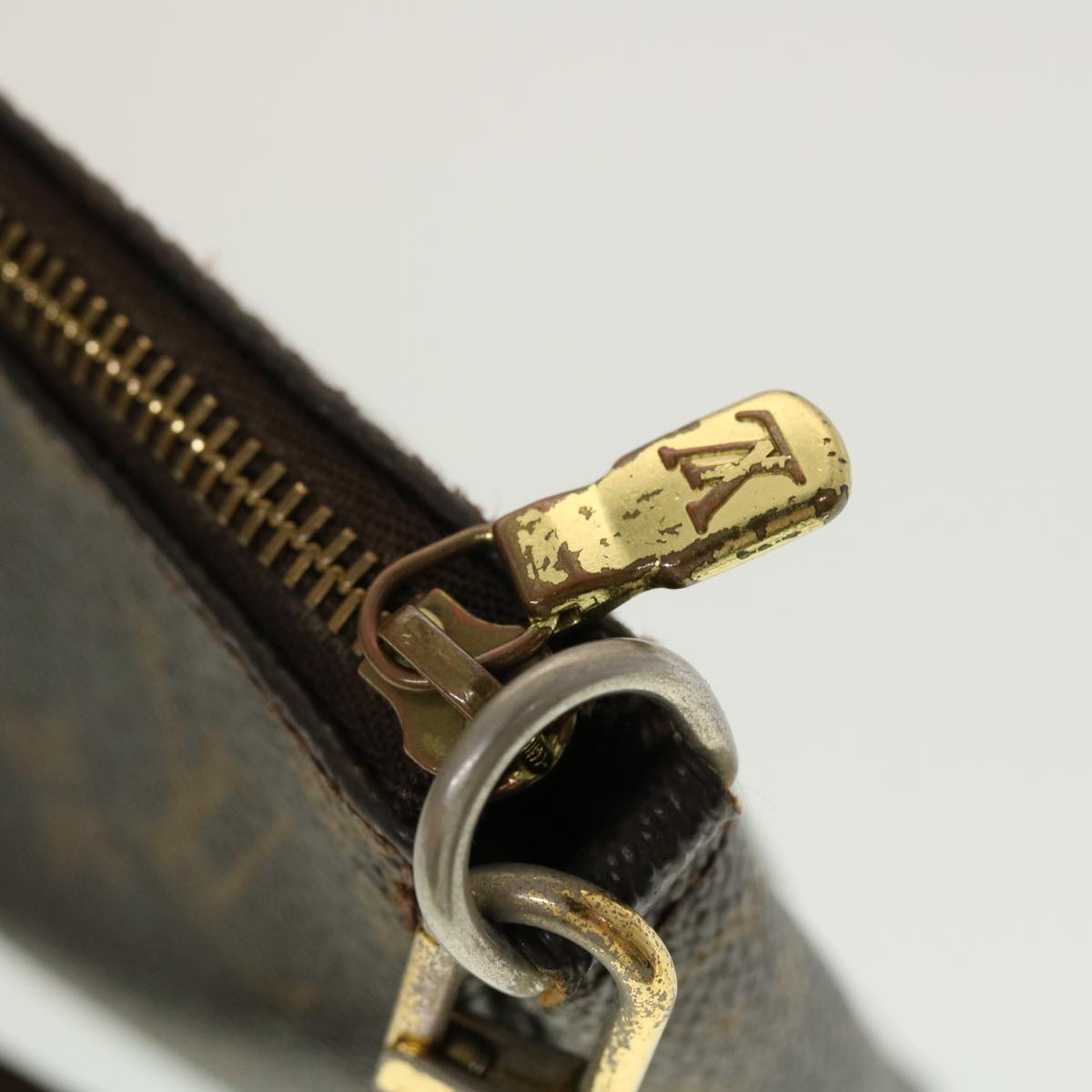 LOUIS VUITTON Monogram Pochette Accessoires Pouch M51980 LV 45140