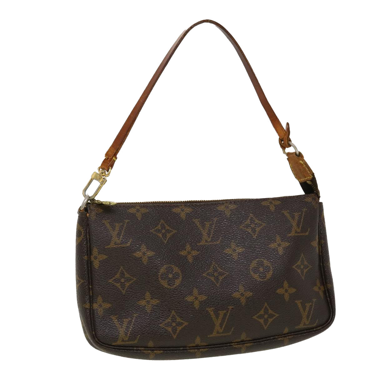 LOUIS VUITTON Monogram Pochette Accessoires Pouch M51980 LV 45140