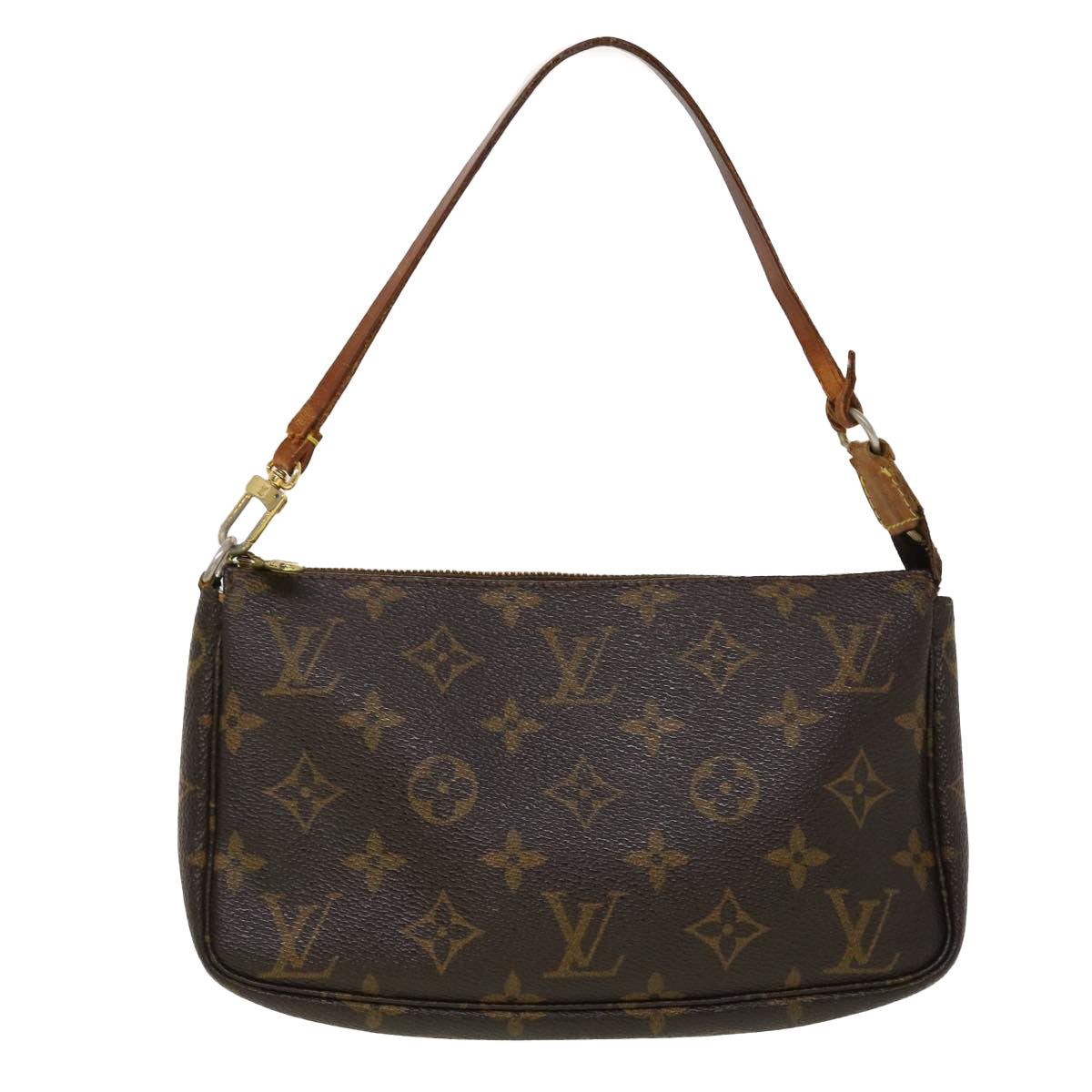 LOUIS VUITTON Monogram Pochette Accessoires Pouch M51980 LV 45140