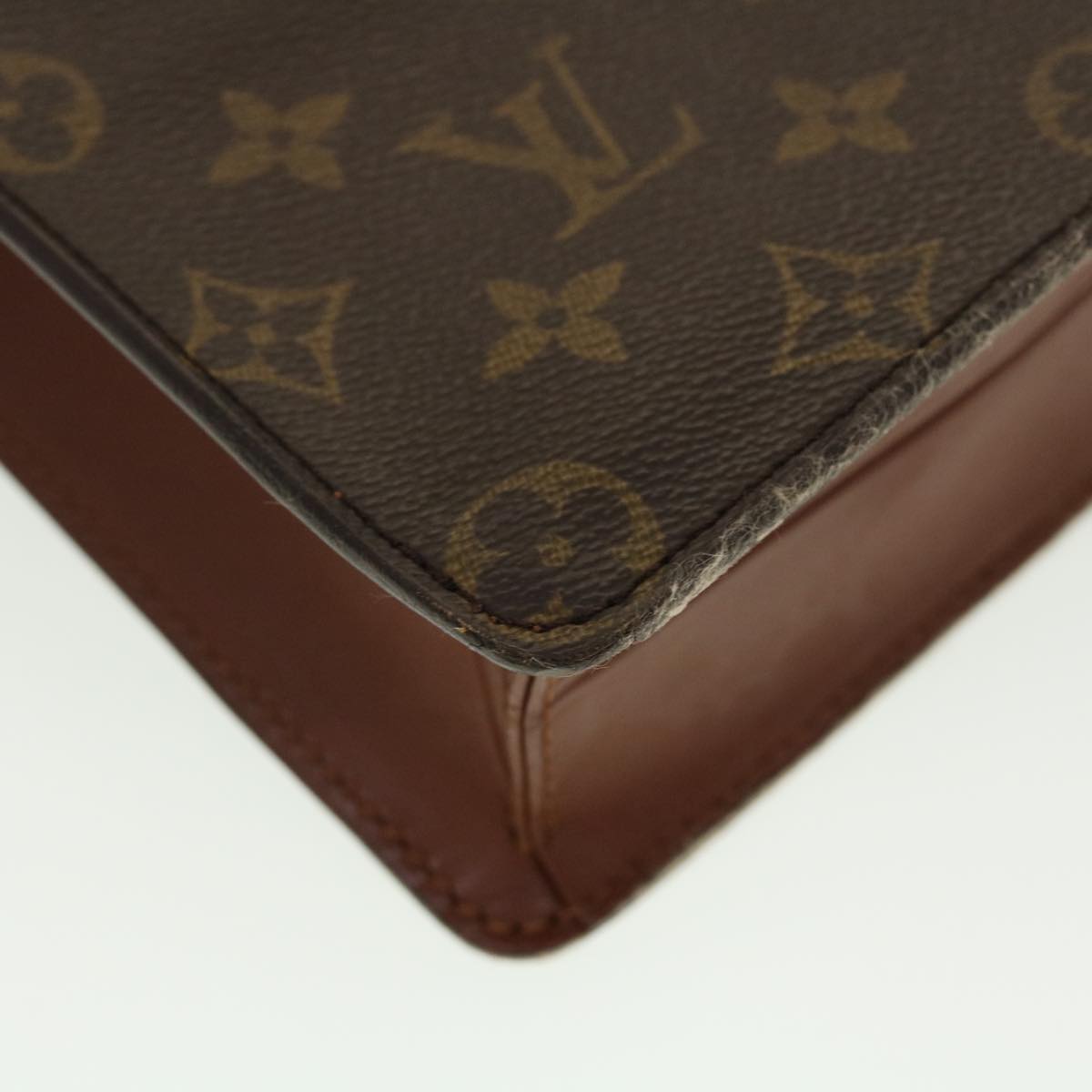 LOUIS VUITTON Monogram Pochette Homme Clutch Bag M51795 LV 45147