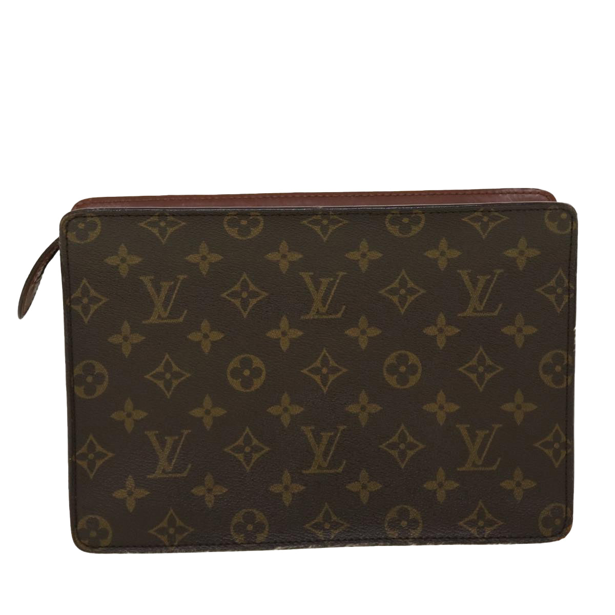 LOUIS VUITTON Monogram Pochette Homme Clutch Bag M51795 LV 45147