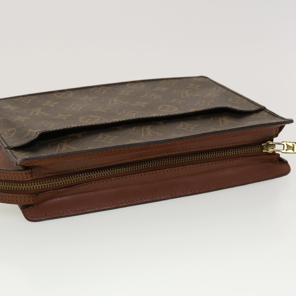 LOUIS VUITTON Monogram Pochette Homme Clutch Bag M51795 LV 45147