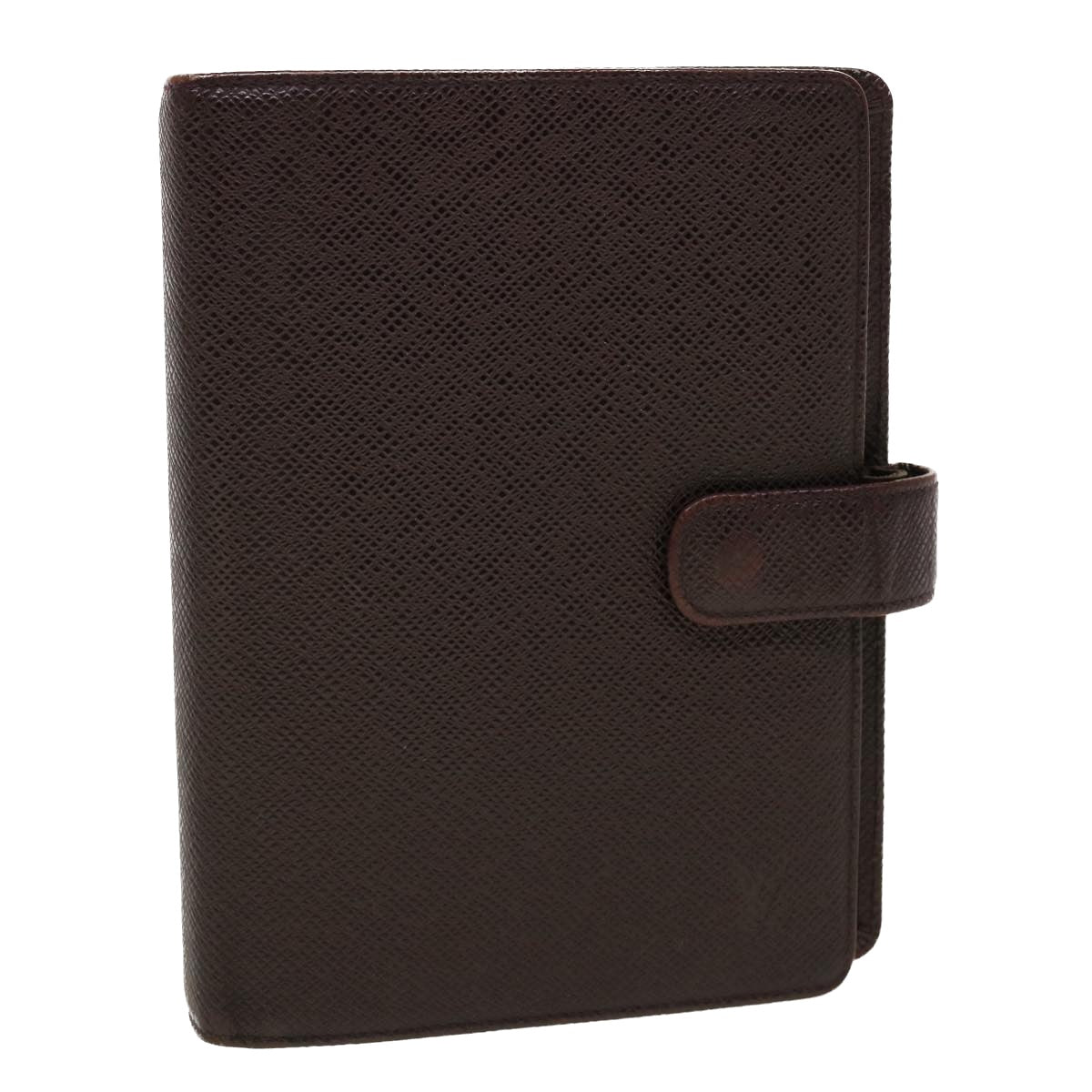 LOUIS VUITTON Taiga Leather Agenda MM Day Planner Cover Acajou R20416 45149