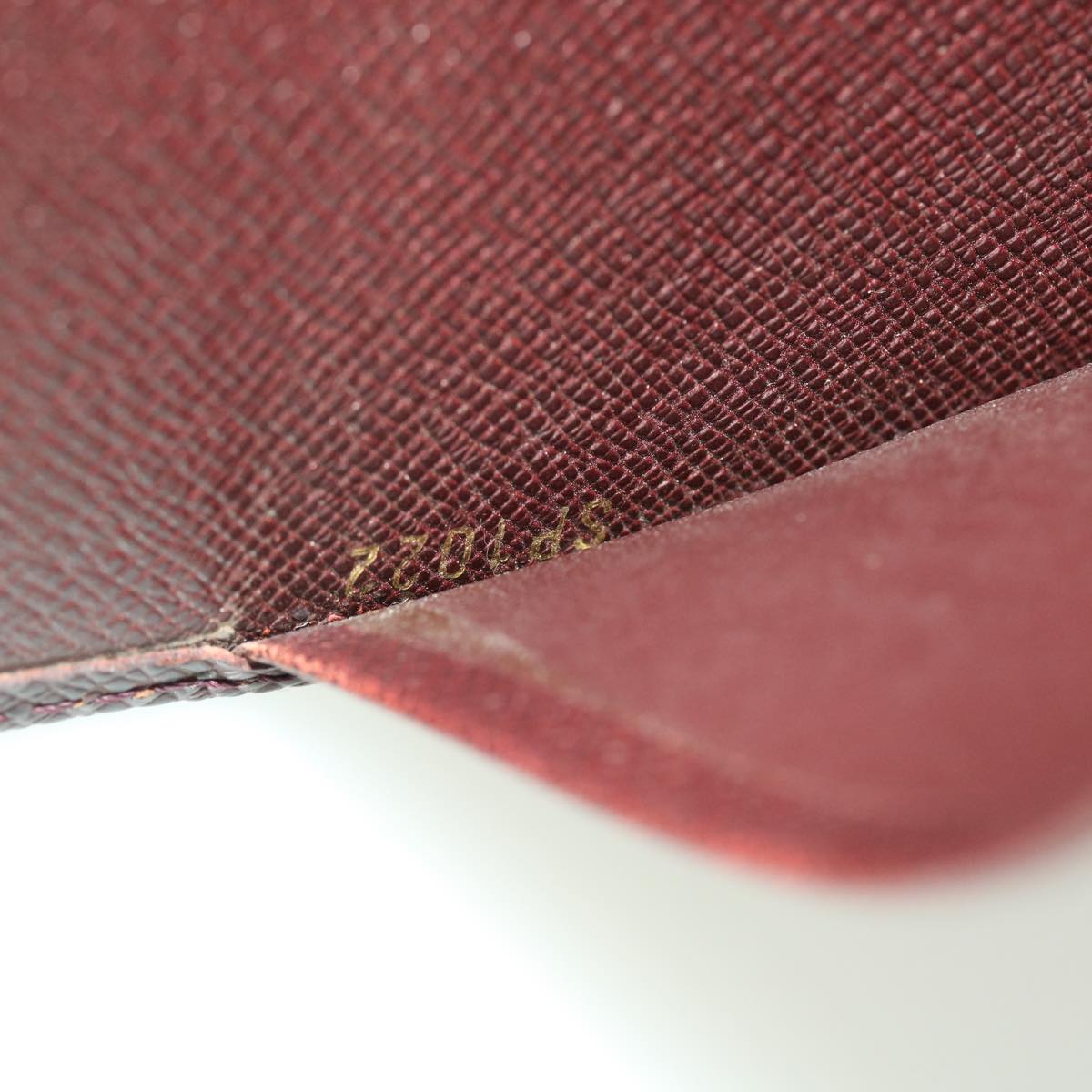 LOUIS VUITTON Taiga Leather Agenda MM Day Planner Cover Acajou R20416 45149