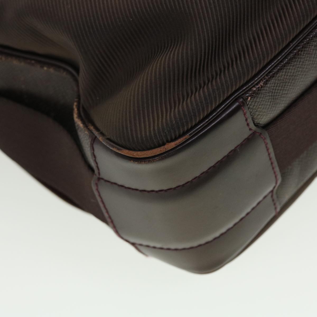 LOUIS VUITTON Taiga Leather Delsous Shoulder Bag Acajou M30166 LV 45151