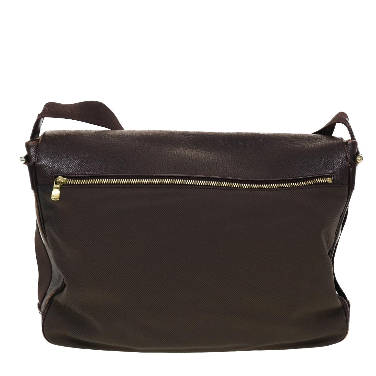 LOUIS VUITTON Taiga Leather Delsous Shoulder Bag Acajou M30166 LV 45151