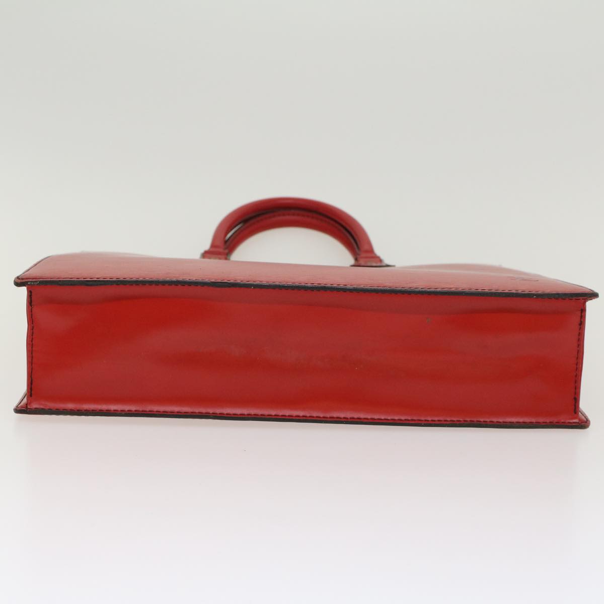 LOUIS VUITTON Epi Sac Plat Hand Bag Red M5274E LV 45152