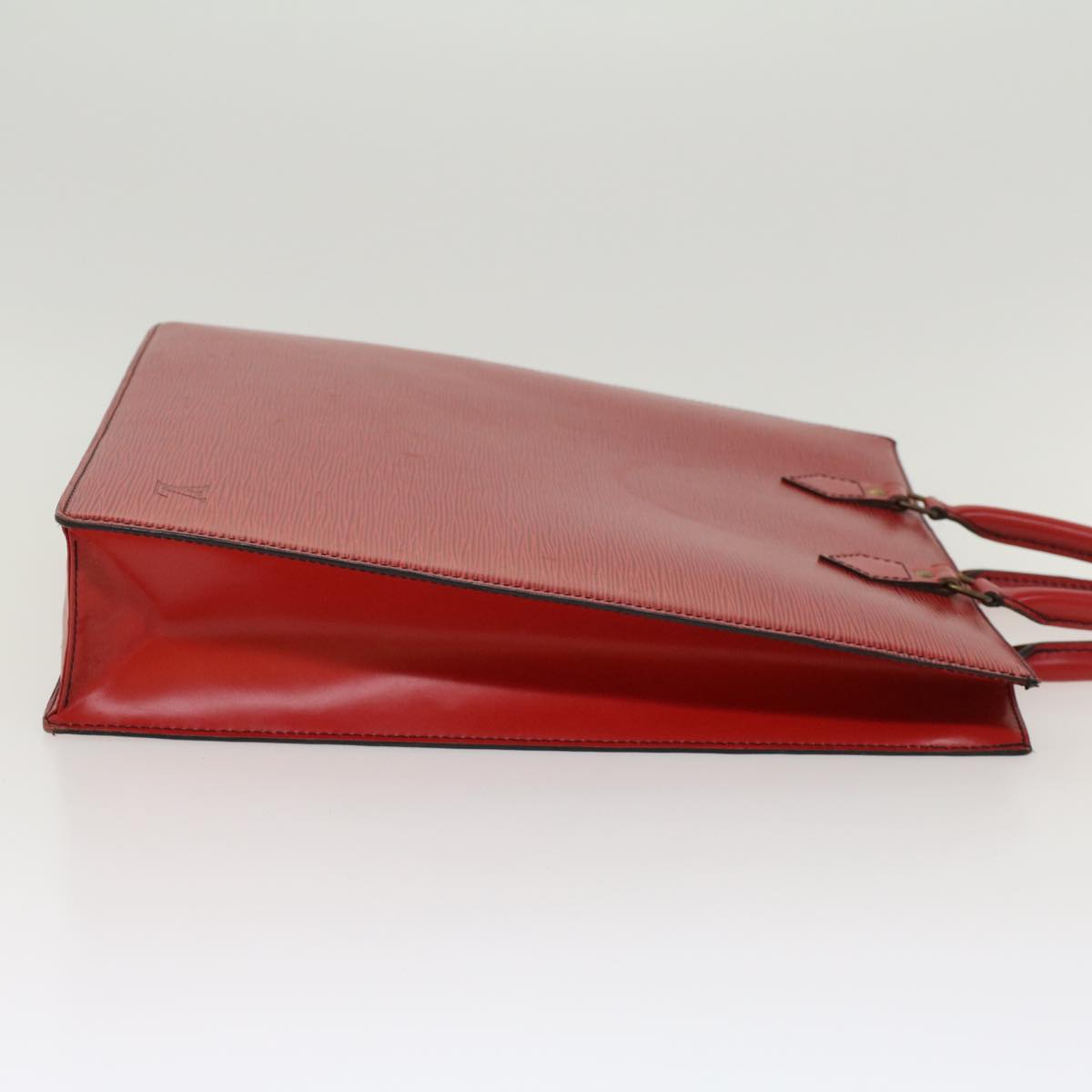 LOUIS VUITTON Epi Sac Plat Hand Bag Red M5274E LV 45152