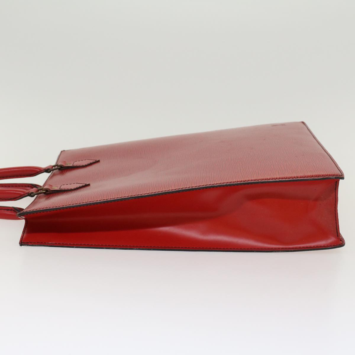 LOUIS VUITTON Epi Sac Plat Hand Bag Red M5274E LV 45152