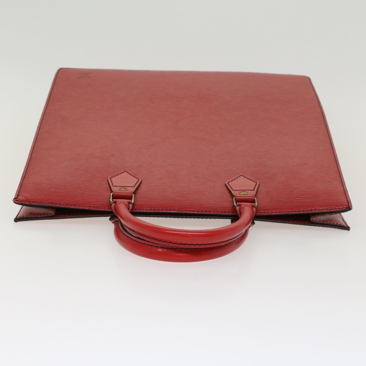 LOUIS VUITTON Epi Sac Plat Hand Bag Red M5274E LV 45152