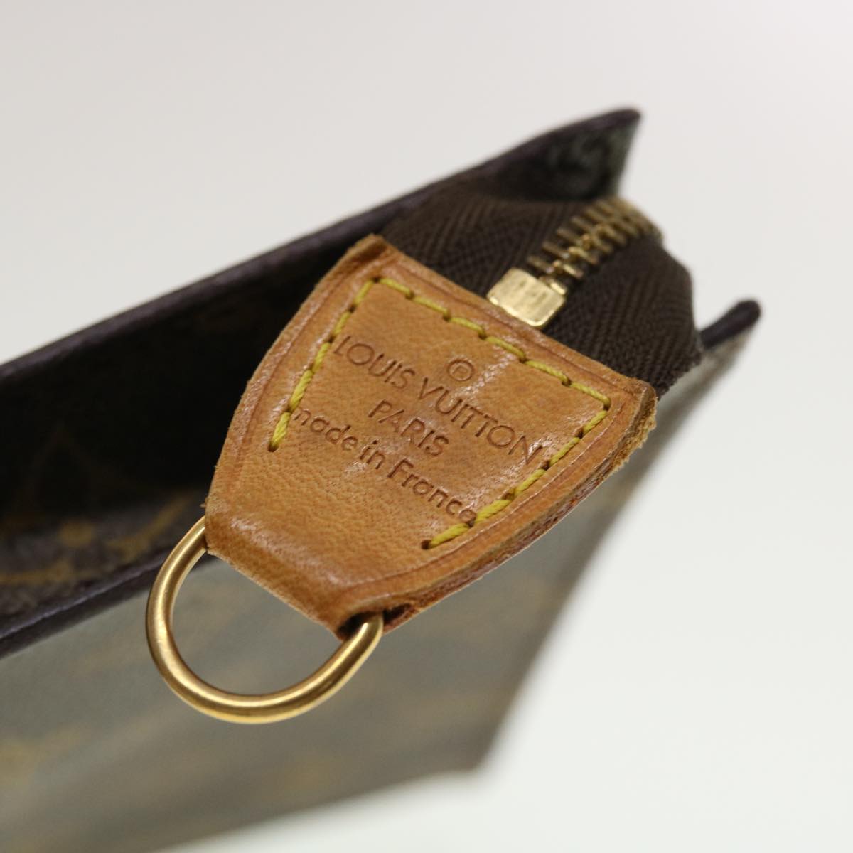 LOUIS VUITTON Monogram Bucket PM Pouch Accessory Pouch LV 45154