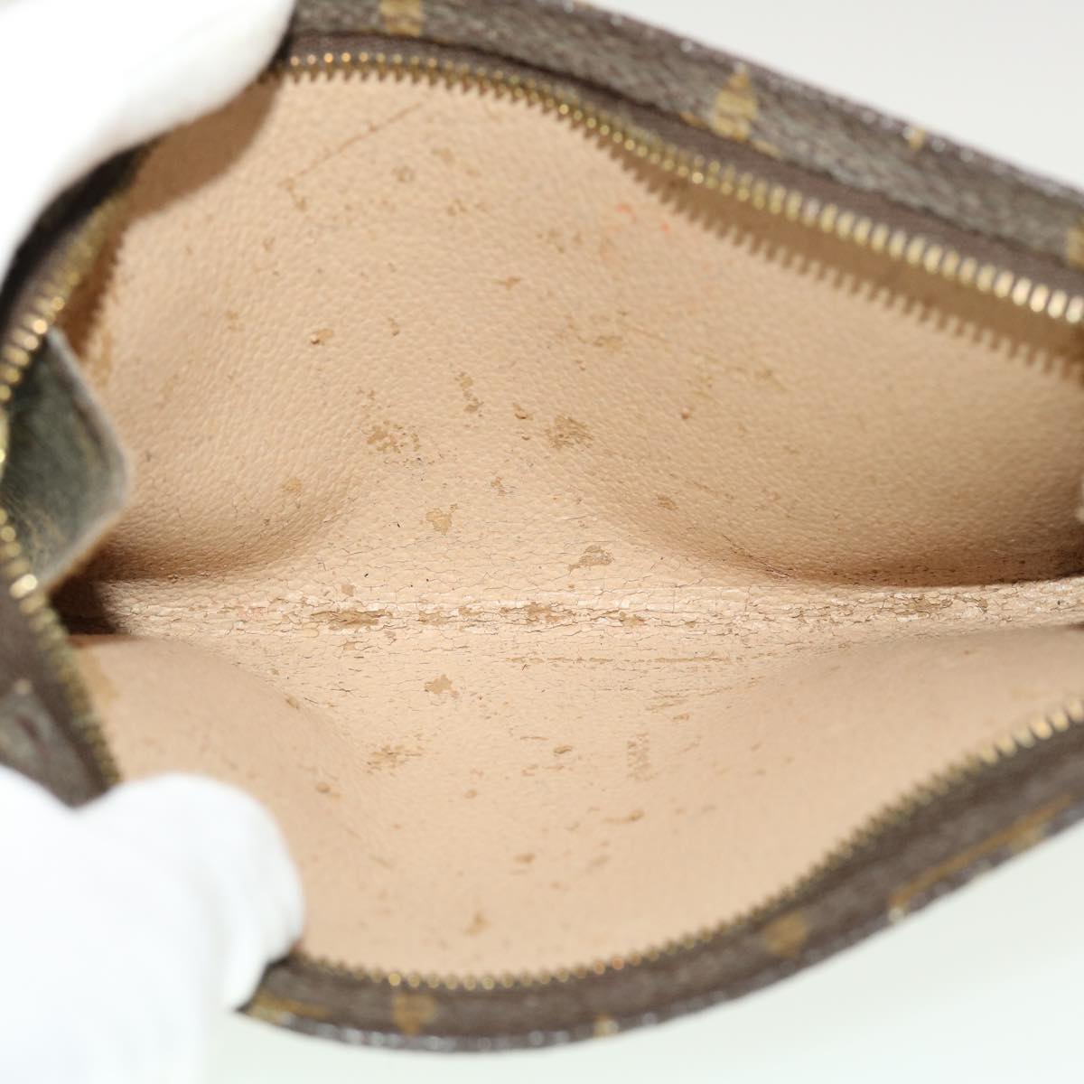 LOUIS VUITTON Monogram Bucket PM Pouch Accessory Pouch LV 45154