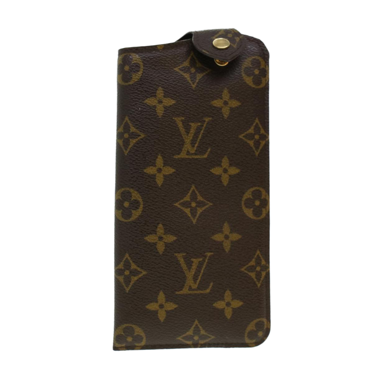 LOUIS VUITTON Monogram Etui Lunette MM Glasses Case M66544 LV 45156