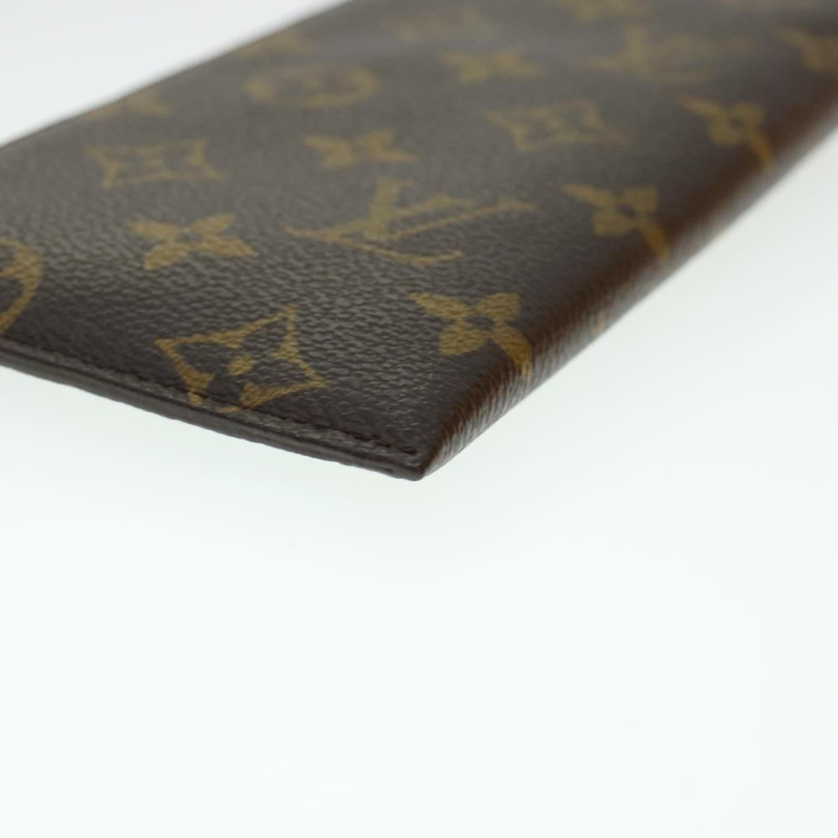 LOUIS VUITTON Monogram Etui Lunette MM Glasses Case M66544 LV 45156