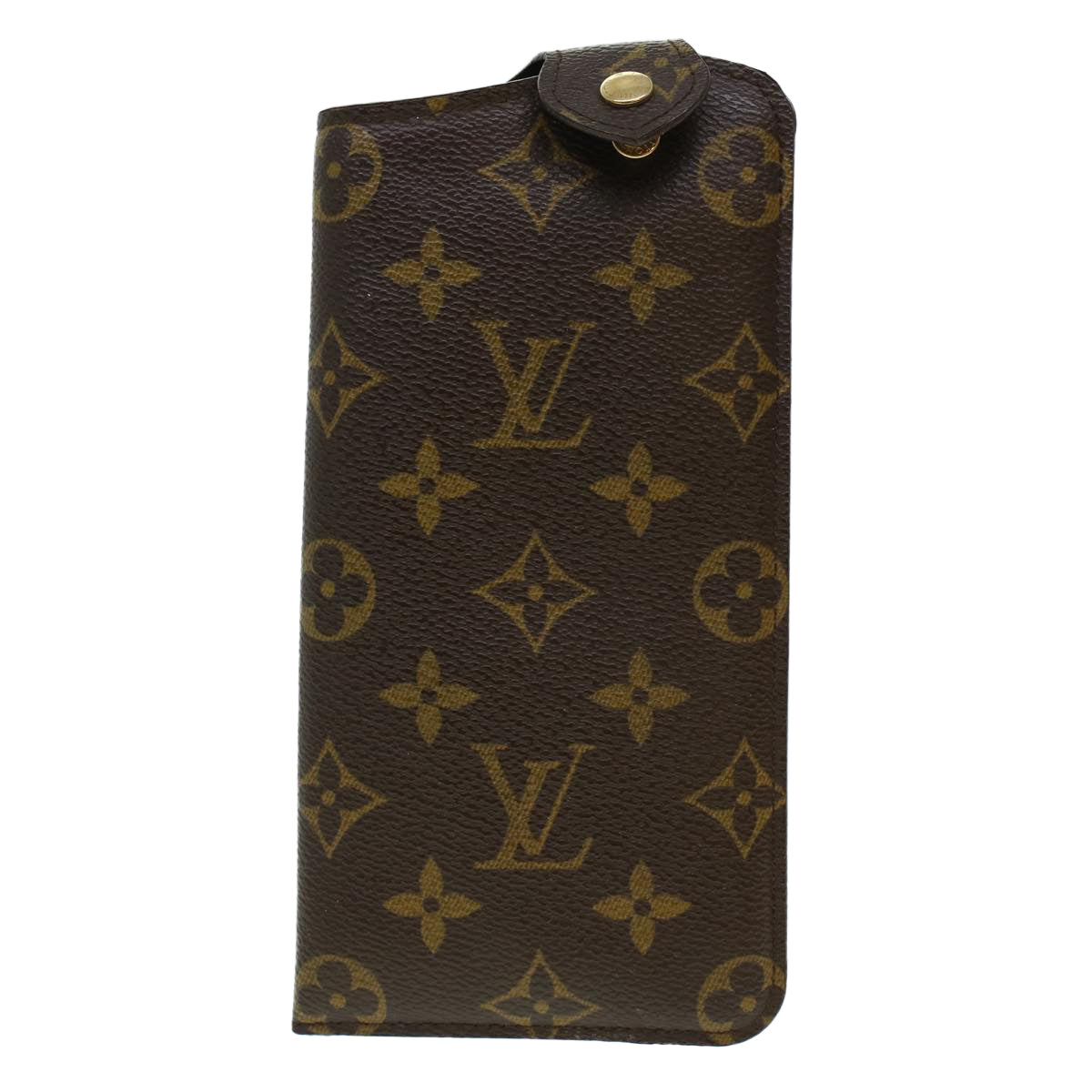 LOUIS VUITTON Monogram Etui Lunette MM Glasses Case M66544 LV 45156