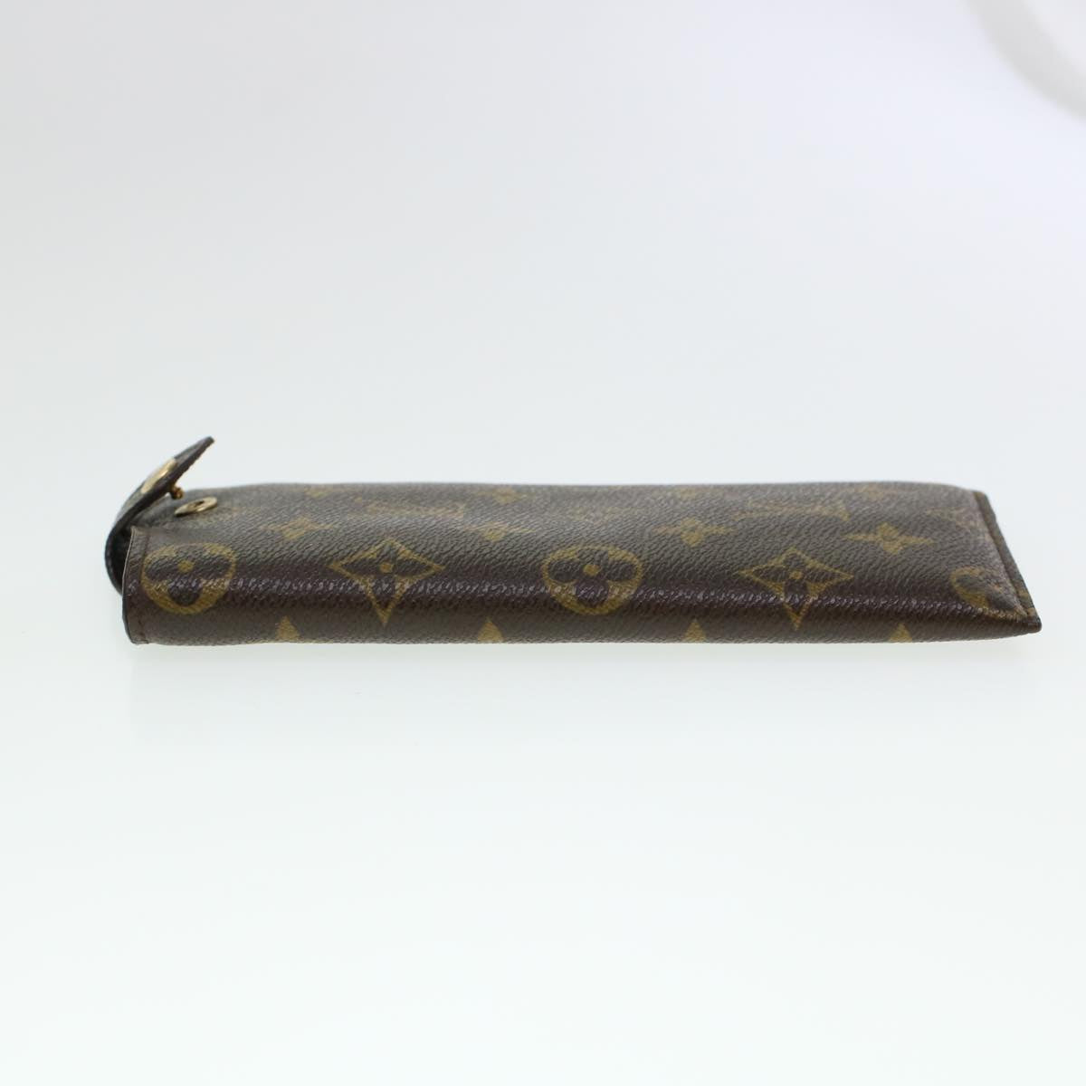 LOUIS VUITTON Monogram Etui Lunette MM Glasses Case M66544 LV 45156