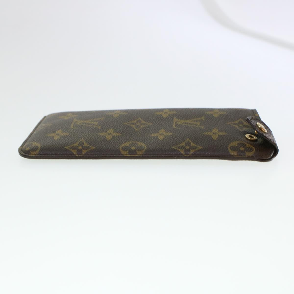 LOUIS VUITTON Monogram Etui Lunette MM Glasses Case M66544 LV 45156