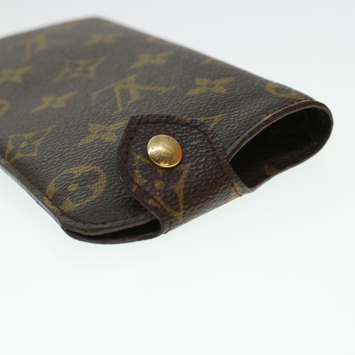 LOUIS VUITTON Monogram Etui Lunette MM Glasses Case M66544 LV 45156