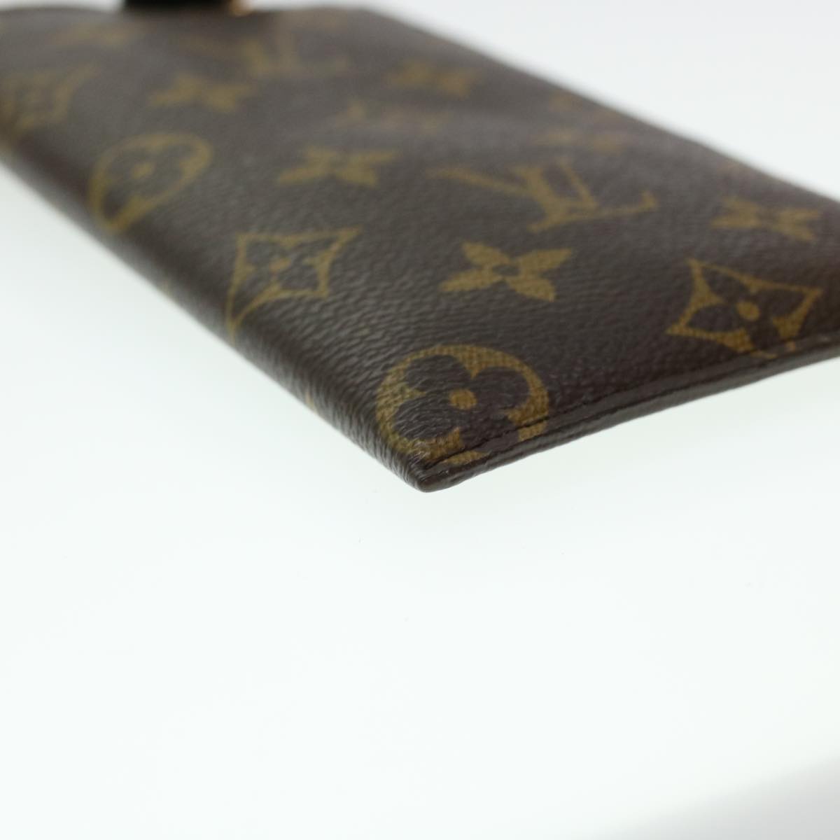 LOUIS VUITTON Monogram Etui Lunette MM Glasses Case M66544 LV 45156