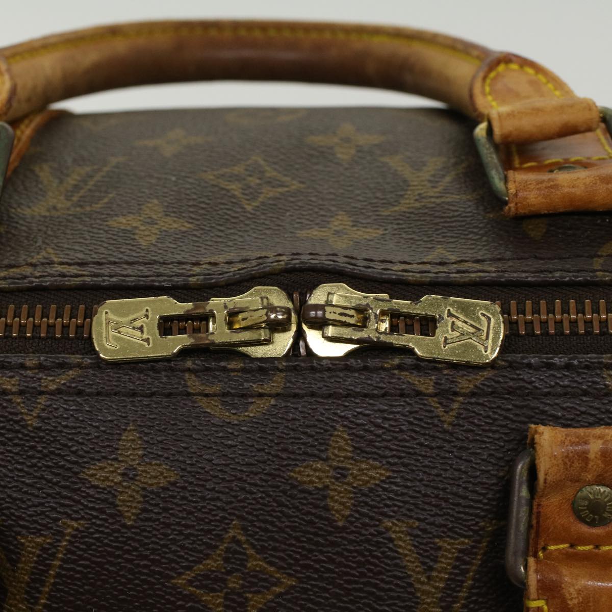 LOUIS VUITTON Monogram Keepall 50 Boston Bag M41426 LV 45159