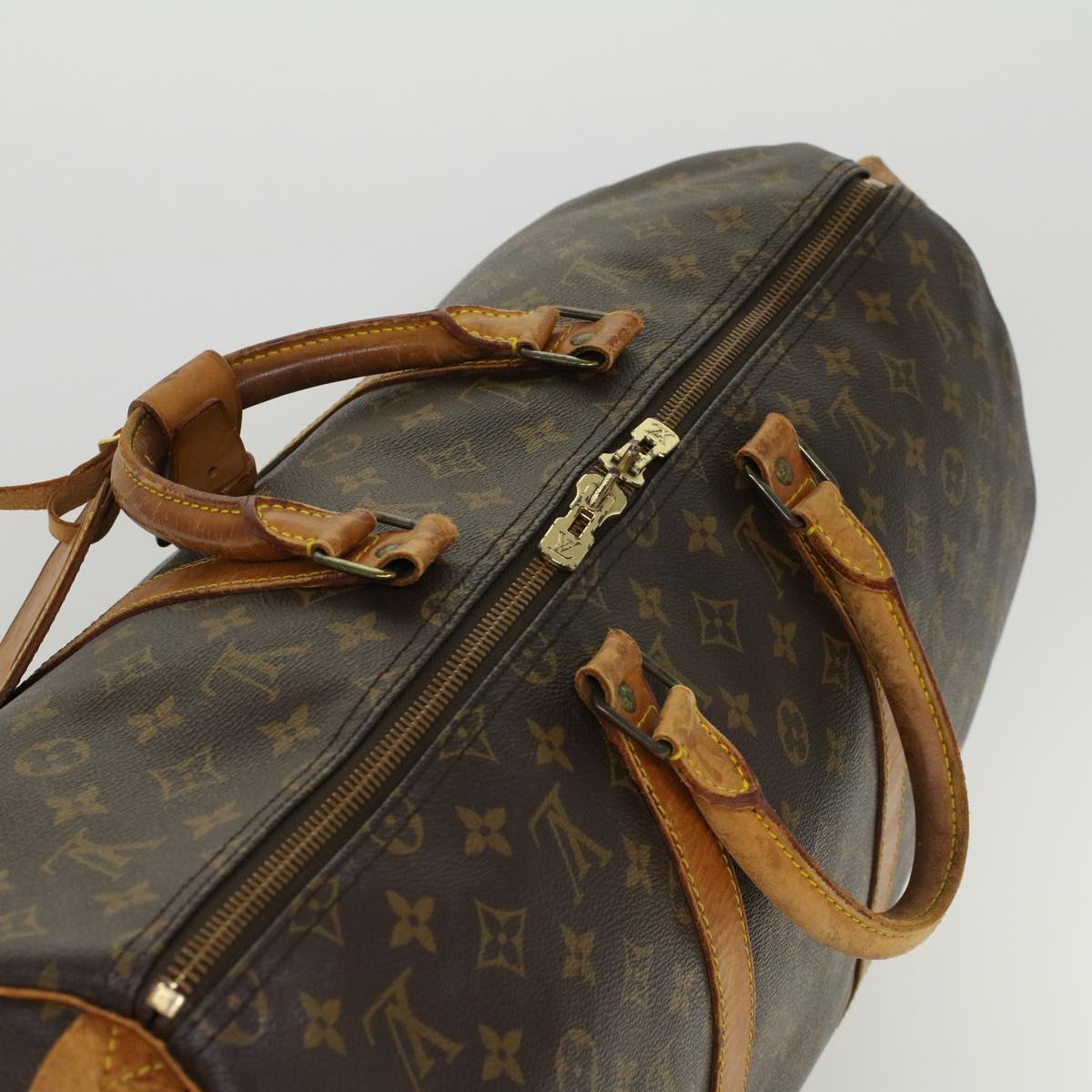 LOUIS VUITTON Monogram Keepall 50 Boston Bag M41426 LV 45159