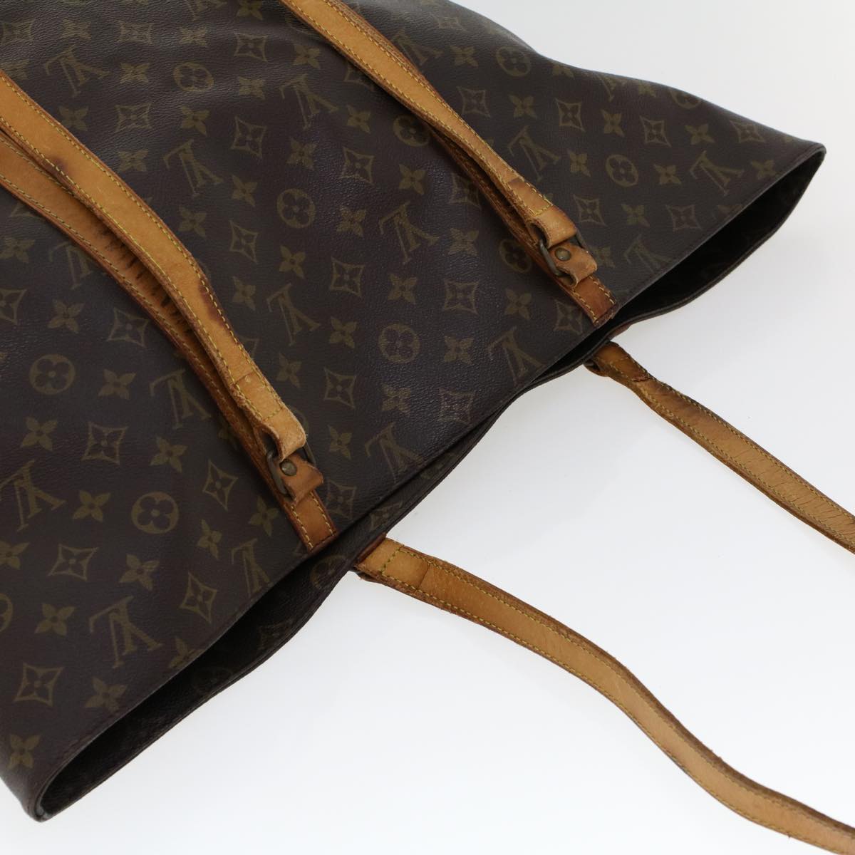 LOUIS VUITTON Monogram Sac Shopping GM Tote Bag M51110 LV 45162