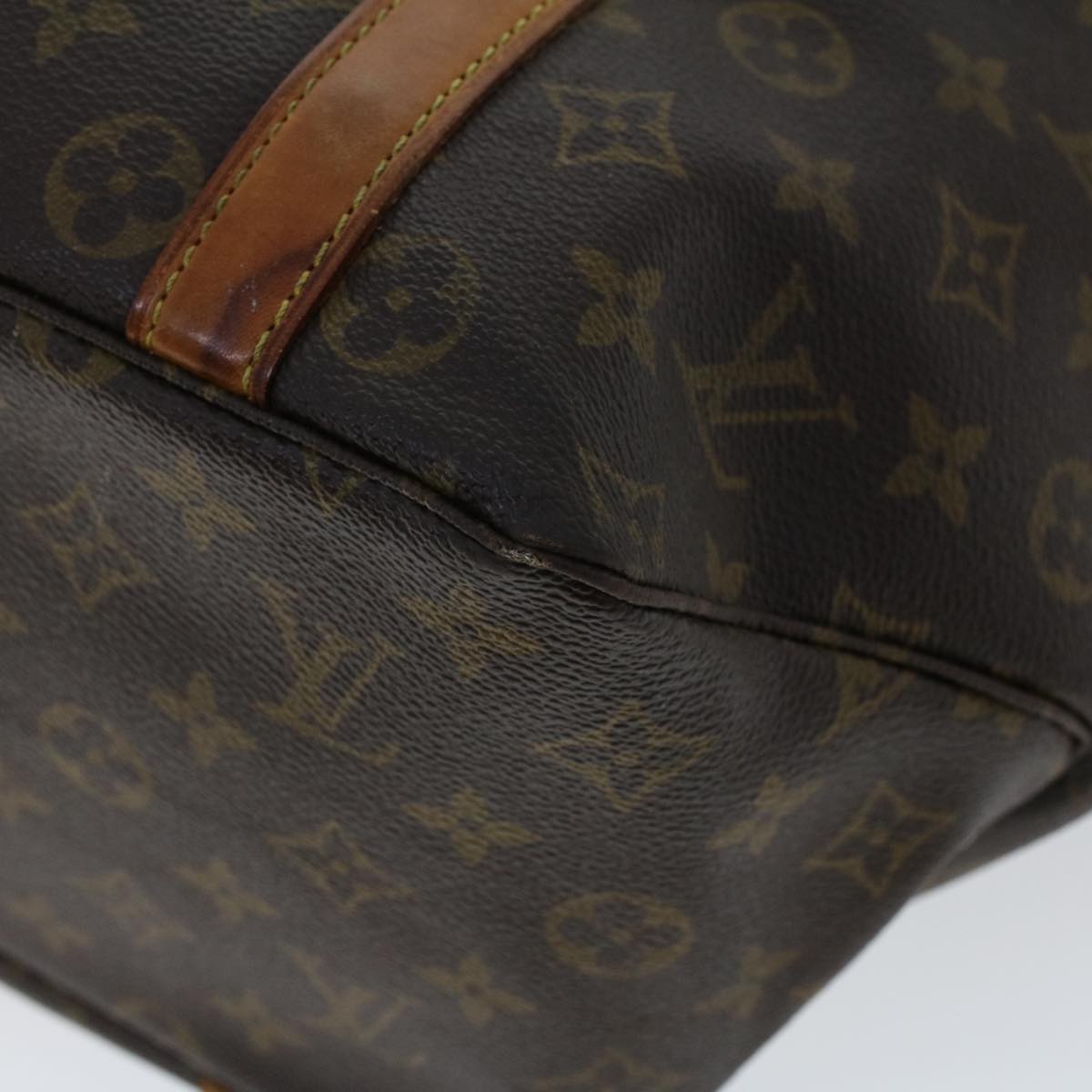 LOUIS VUITTON Monogram Sac Shopping GM Tote Bag M51110 LV 45162