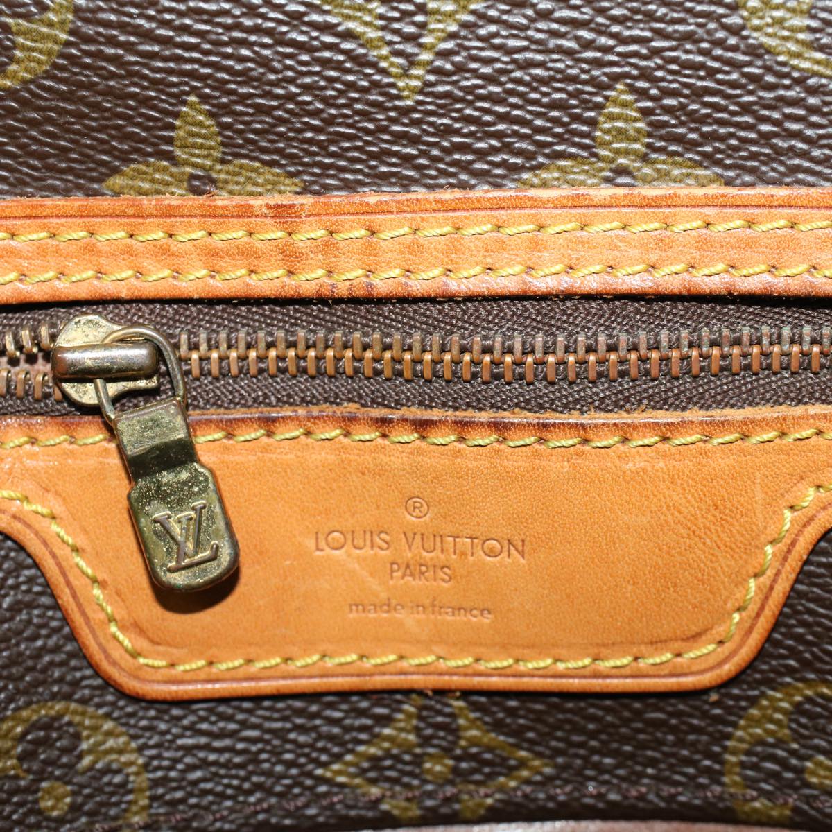 LOUIS VUITTON Monogram Sac Shopping GM Tote Bag M51110 LV 45162