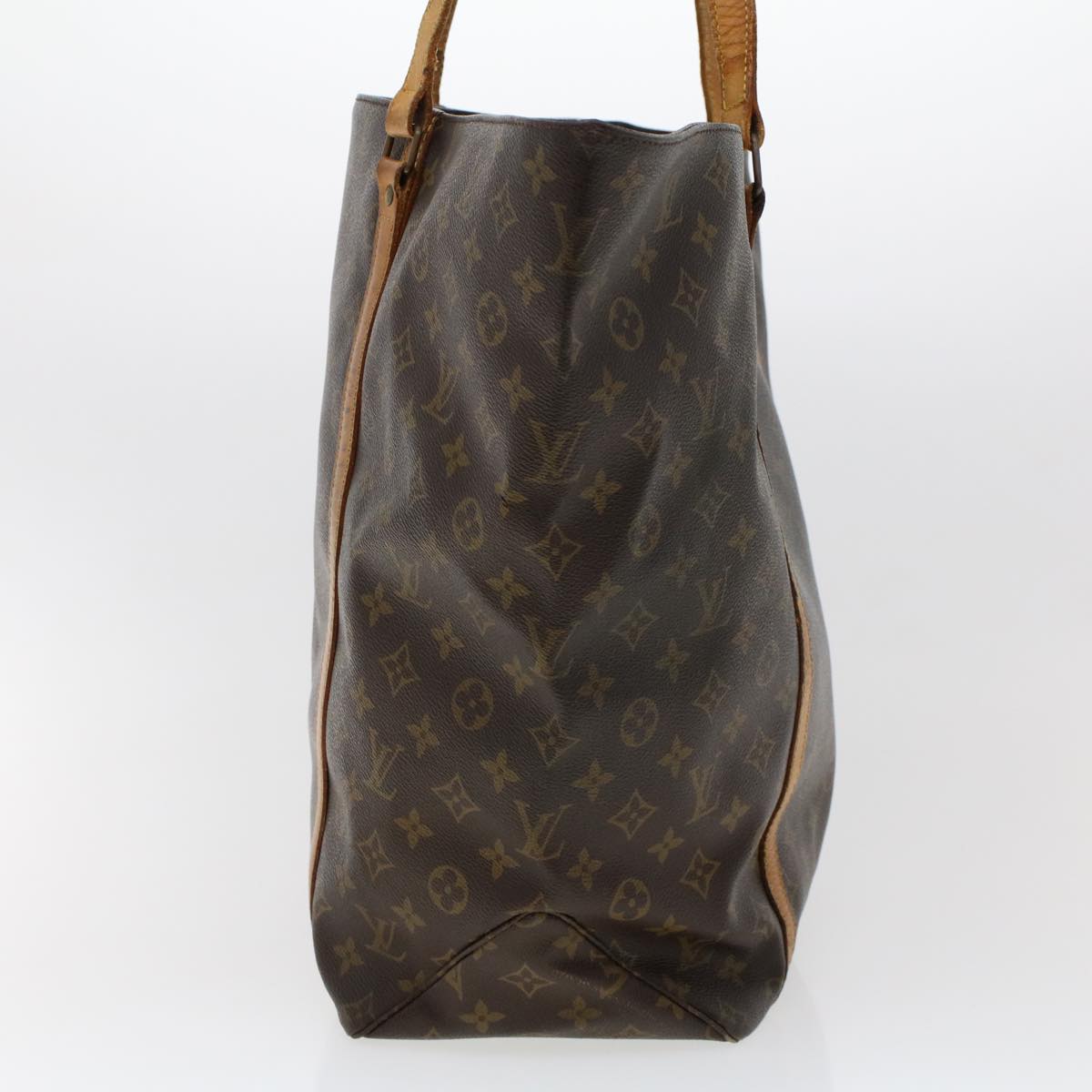 LOUIS VUITTON Monogram Sac Shopping GM Tote Bag M51110 LV 45162