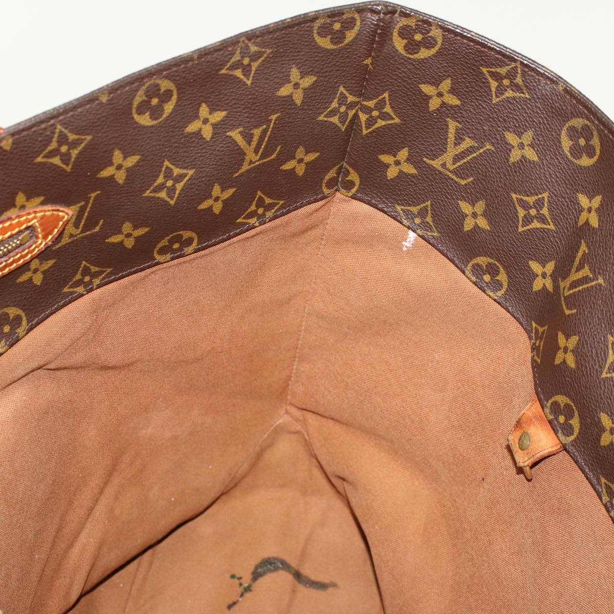 LOUIS VUITTON Monogram Sac Shopping Tote Bag M51108 LV 45163