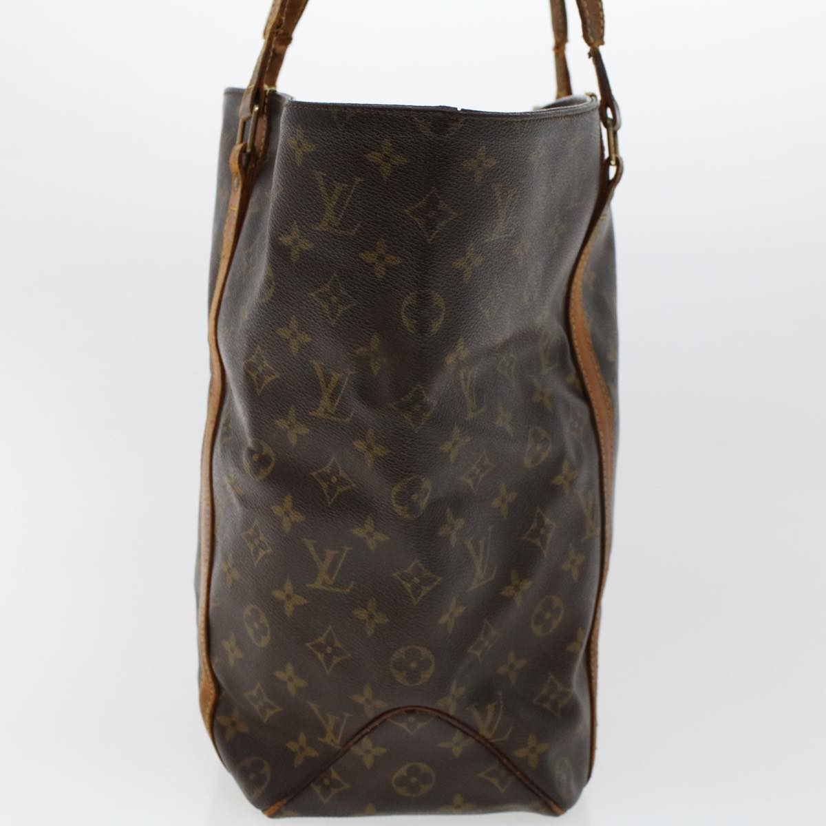 LOUIS VUITTON Monogram Sac Shopping Tote Bag M51108 LV 45163