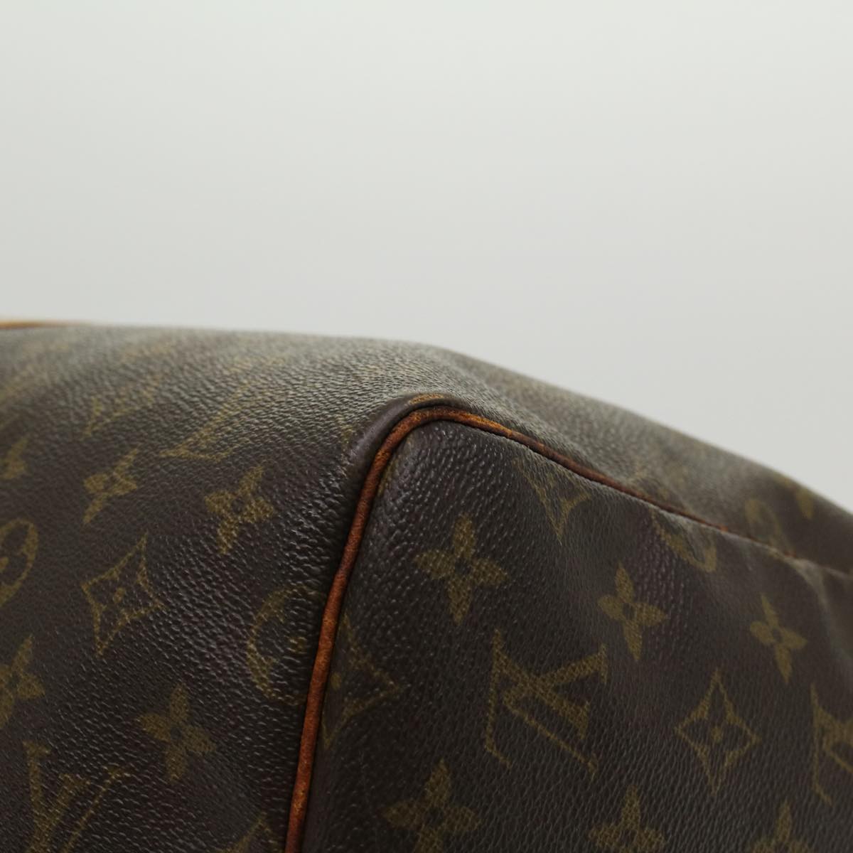 LOUIS VUITTON Monogram Keepall 55 Boston Bag M41424 LV 45167