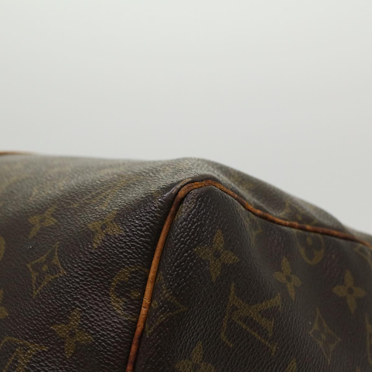 LOUIS VUITTON Monogram Keepall 55 Boston Bag M41424 LV 45167