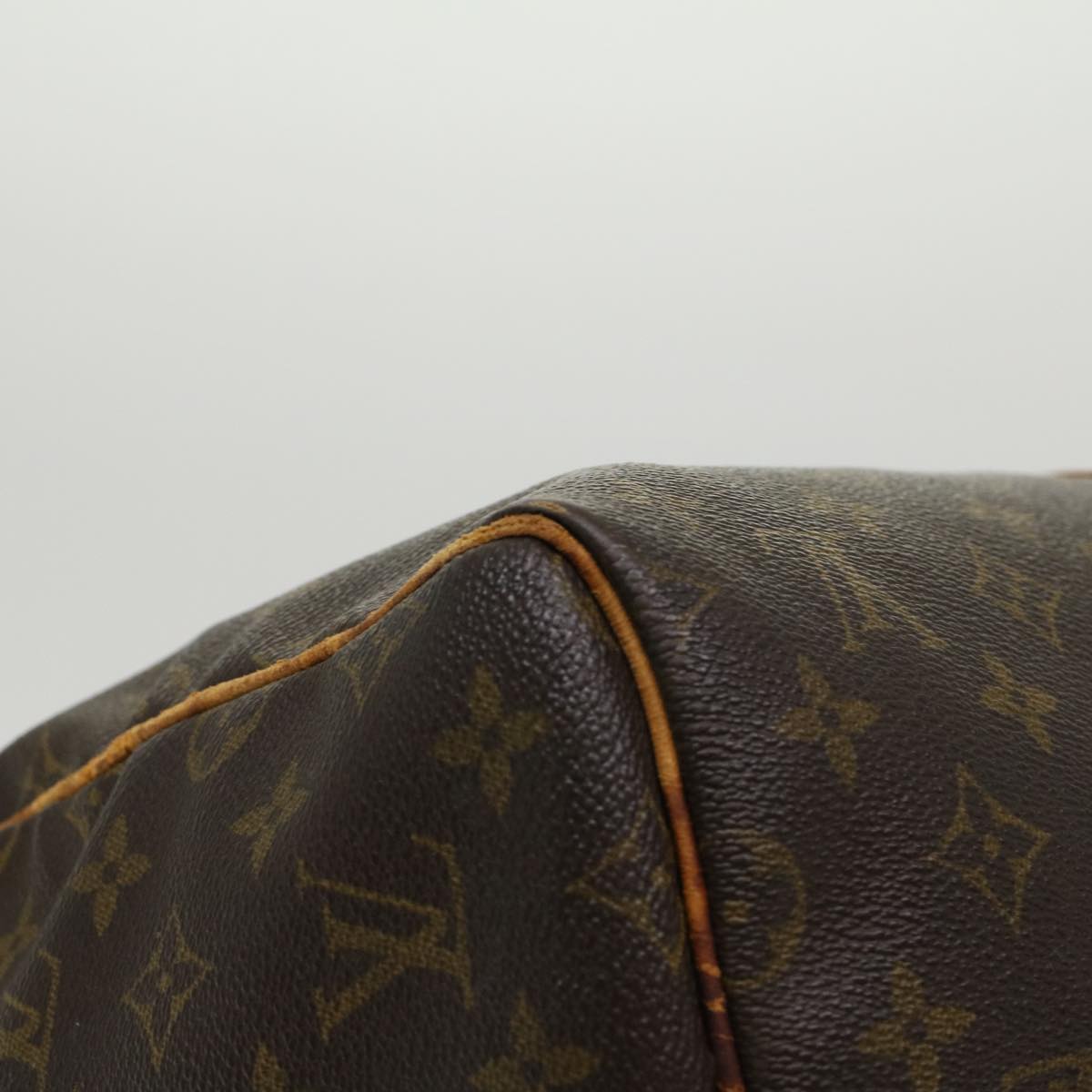 LOUIS VUITTON Monogram Keepall 55 Boston Bag M41424 LV 45167