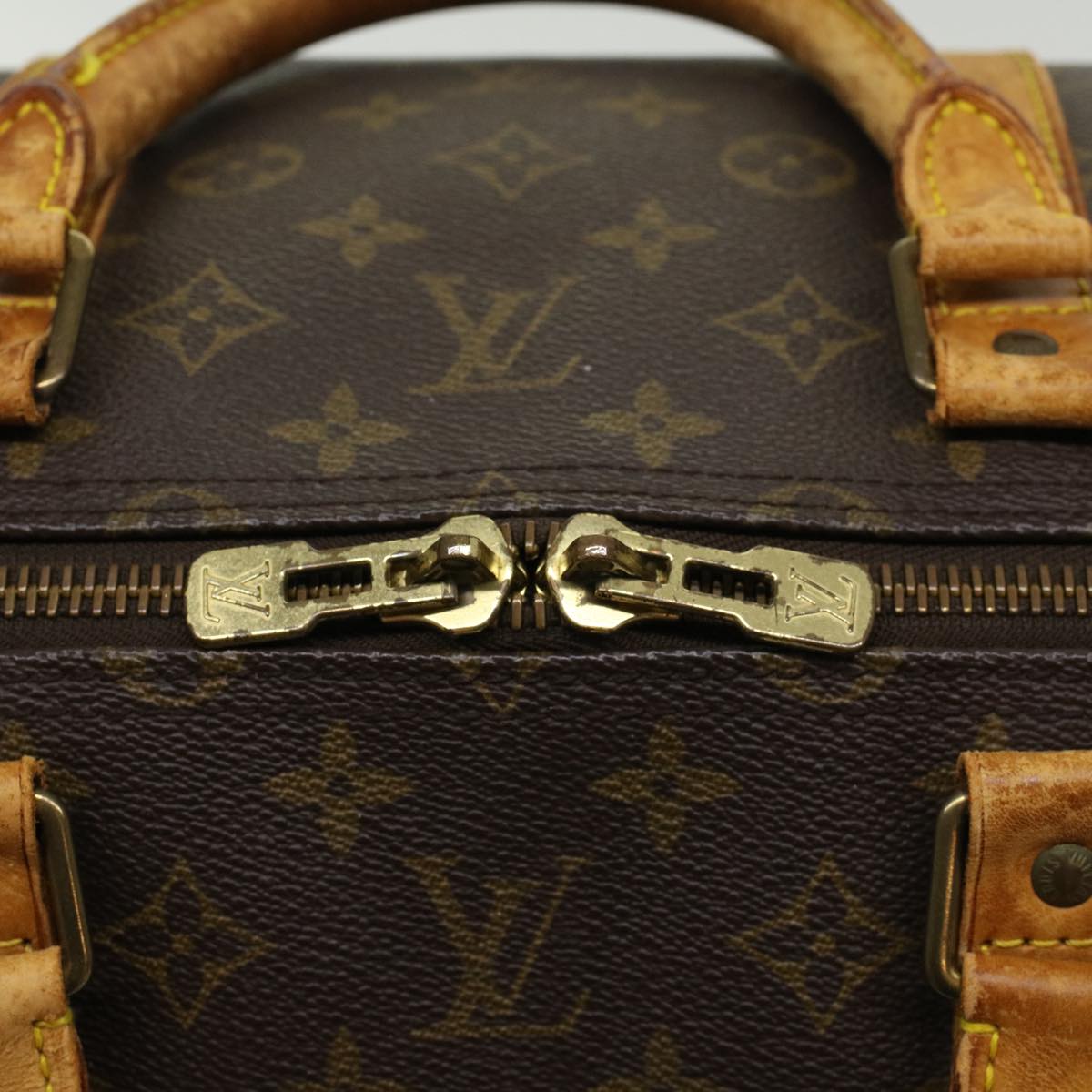 LOUIS VUITTON Monogram Keepall 55 Boston Bag M41424 LV 45167