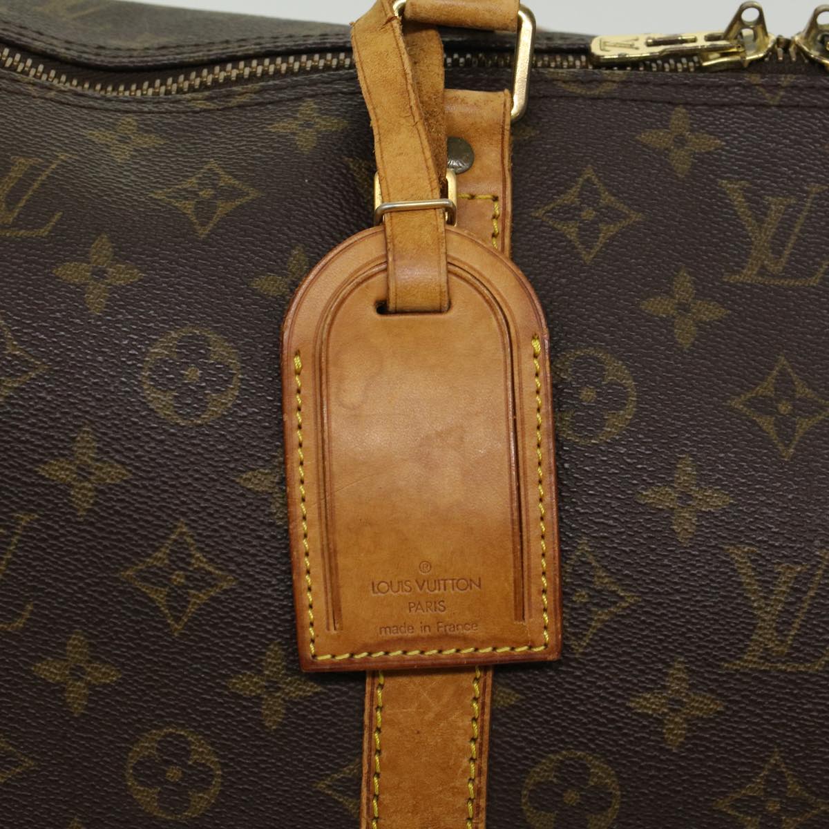 LOUIS VUITTON Monogram Keepall 55 Boston Bag M41424 LV 45167