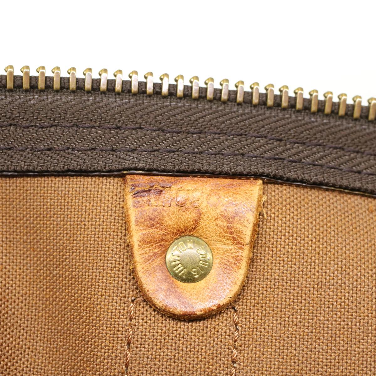 LOUIS VUITTON Monogram Keepall 55 Boston Bag M41424 LV 45167