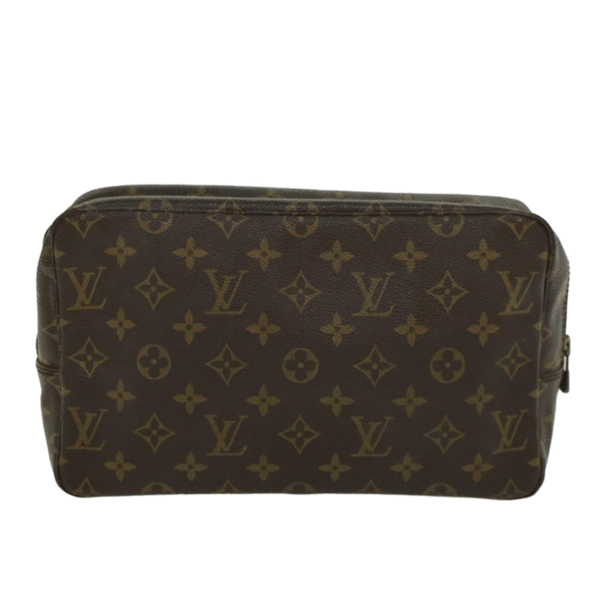 LOUIS VUITTON Monogram Trousse Toilette 28 Clutch Bag M47522 LV 45169