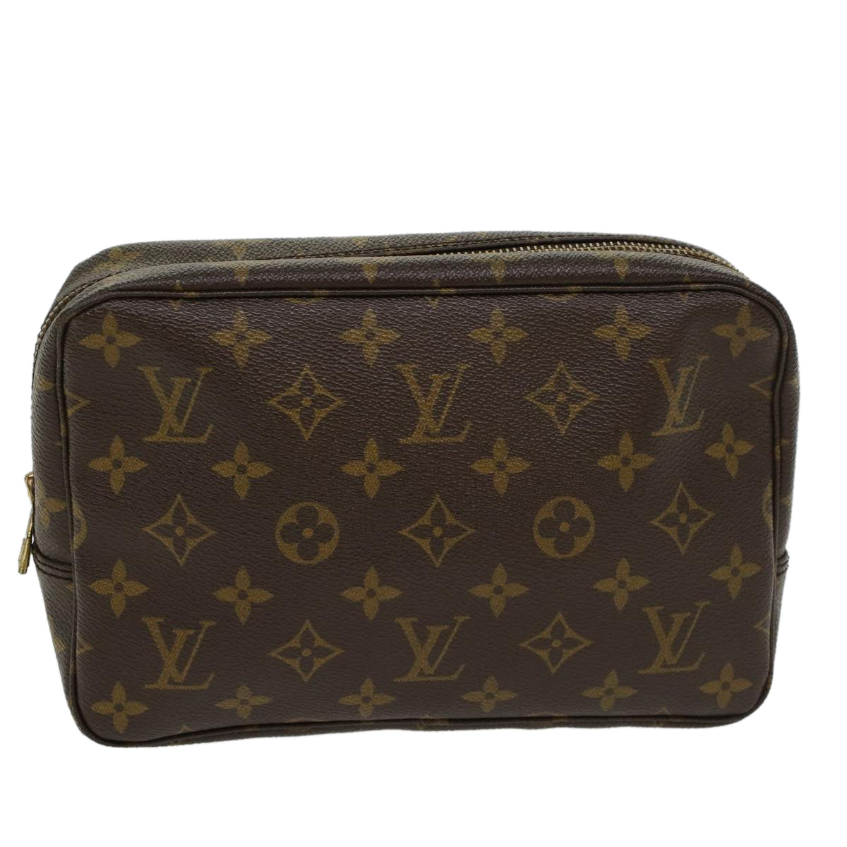 LOUIS VUITTON Monogram Trousse Toilette 23 Clutch Bag M47524 LV 45170