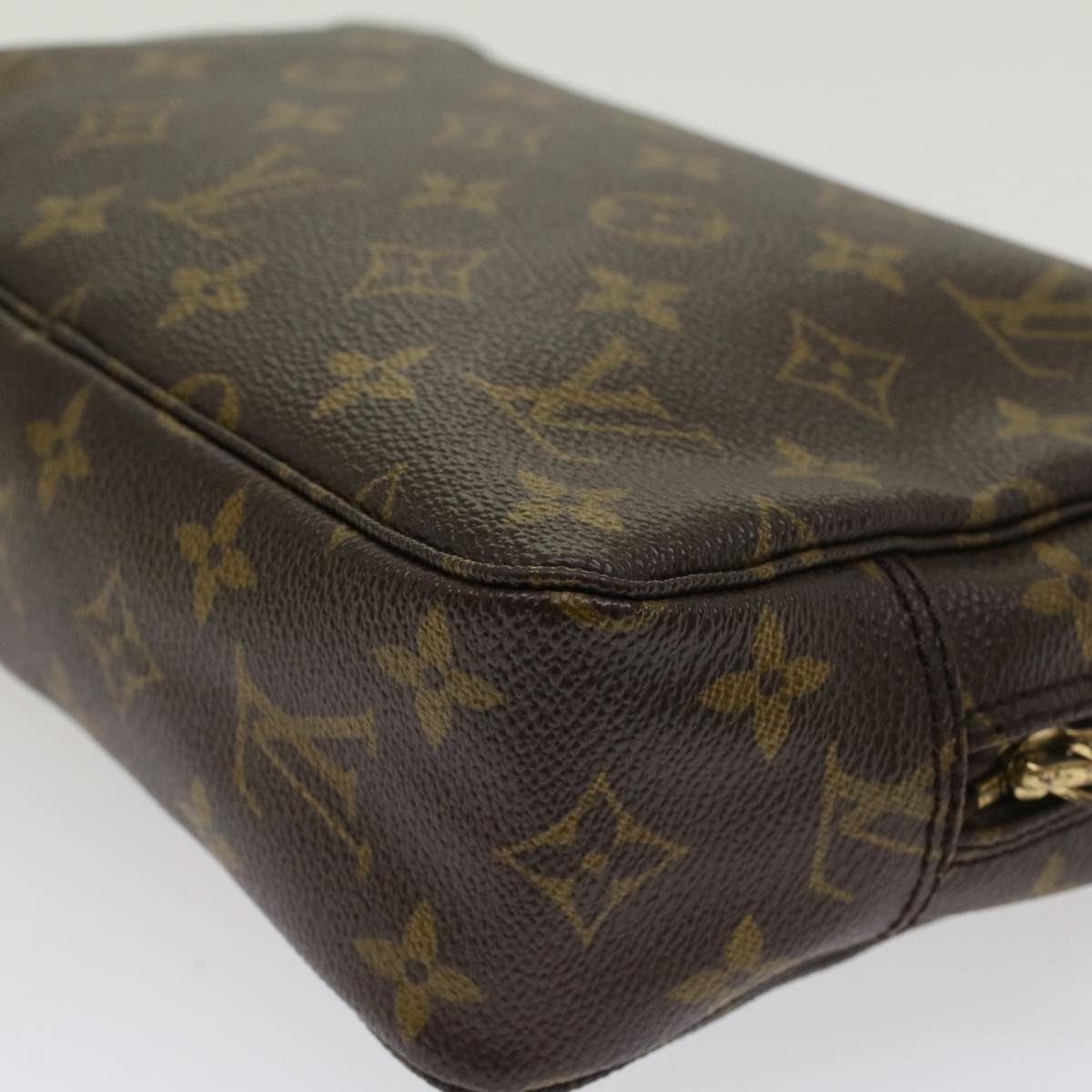 LOUIS VUITTON Monogram Trousse Toilette 23 Clutch Bag M47524 LV 45170