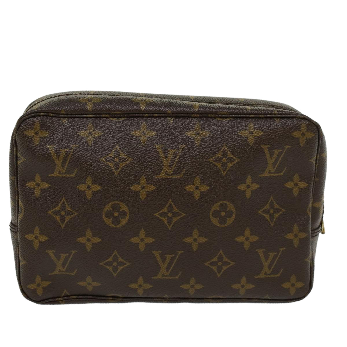 LOUIS VUITTON Monogram Trousse Toilette 23 Clutch Bag M47524 LV 45170