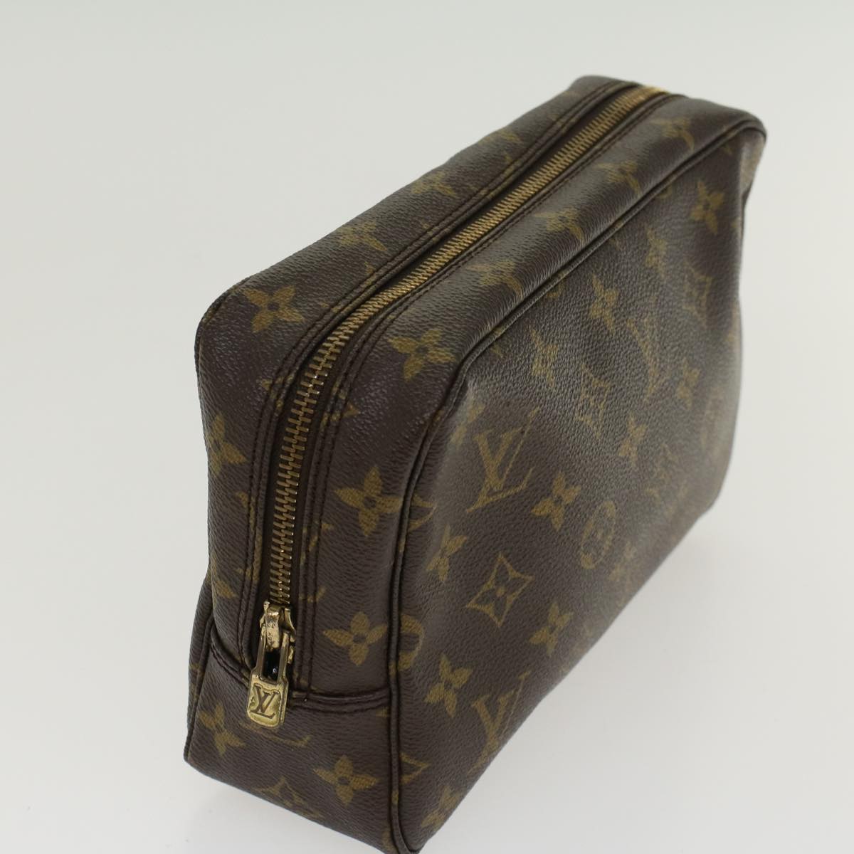 LOUIS VUITTON Monogram Trousse Toilette 23 Clutch Bag M47524 LV 45170