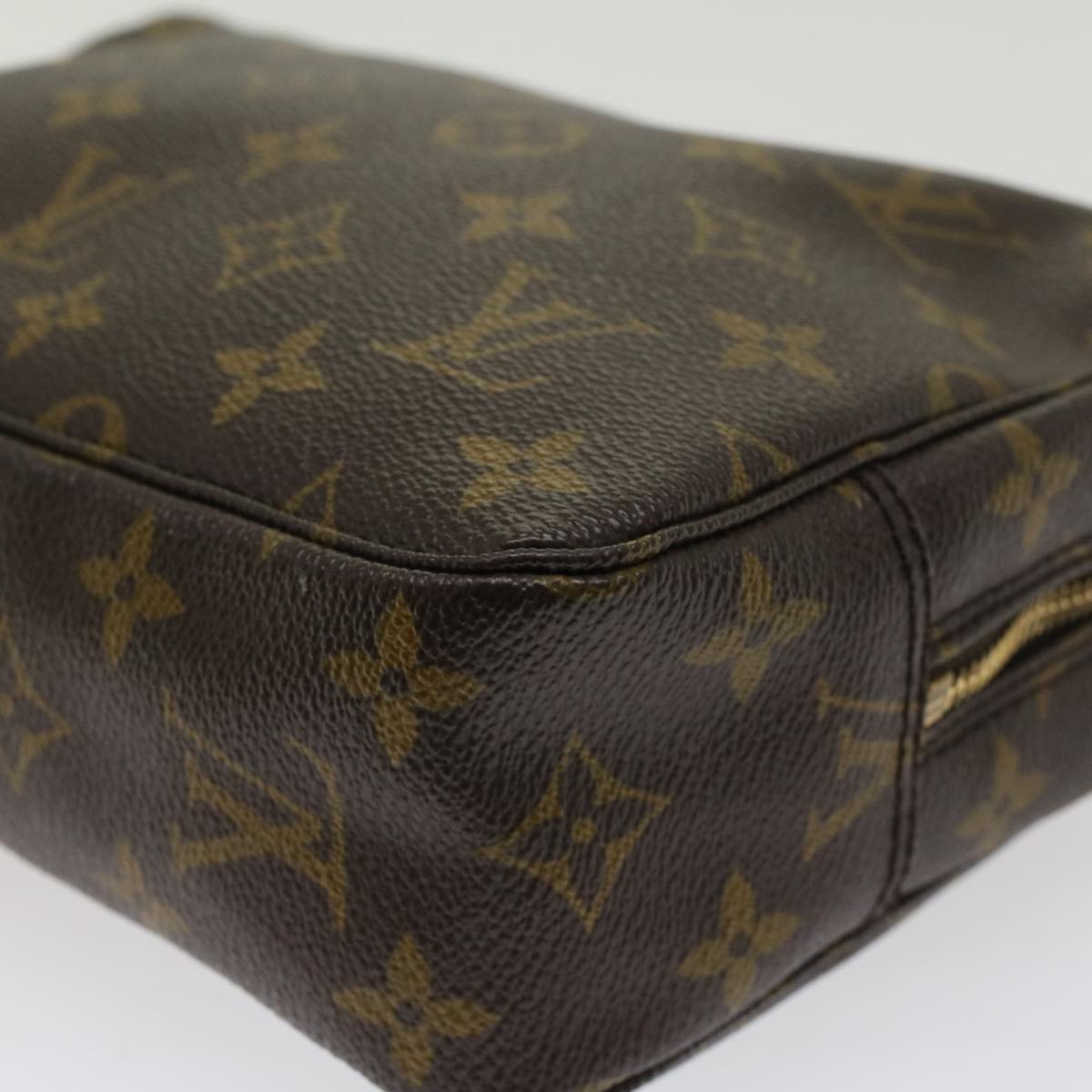 LOUIS VUITTON Monogram Trousse Toilette 23 Clutch Bag M47524 LV 45170