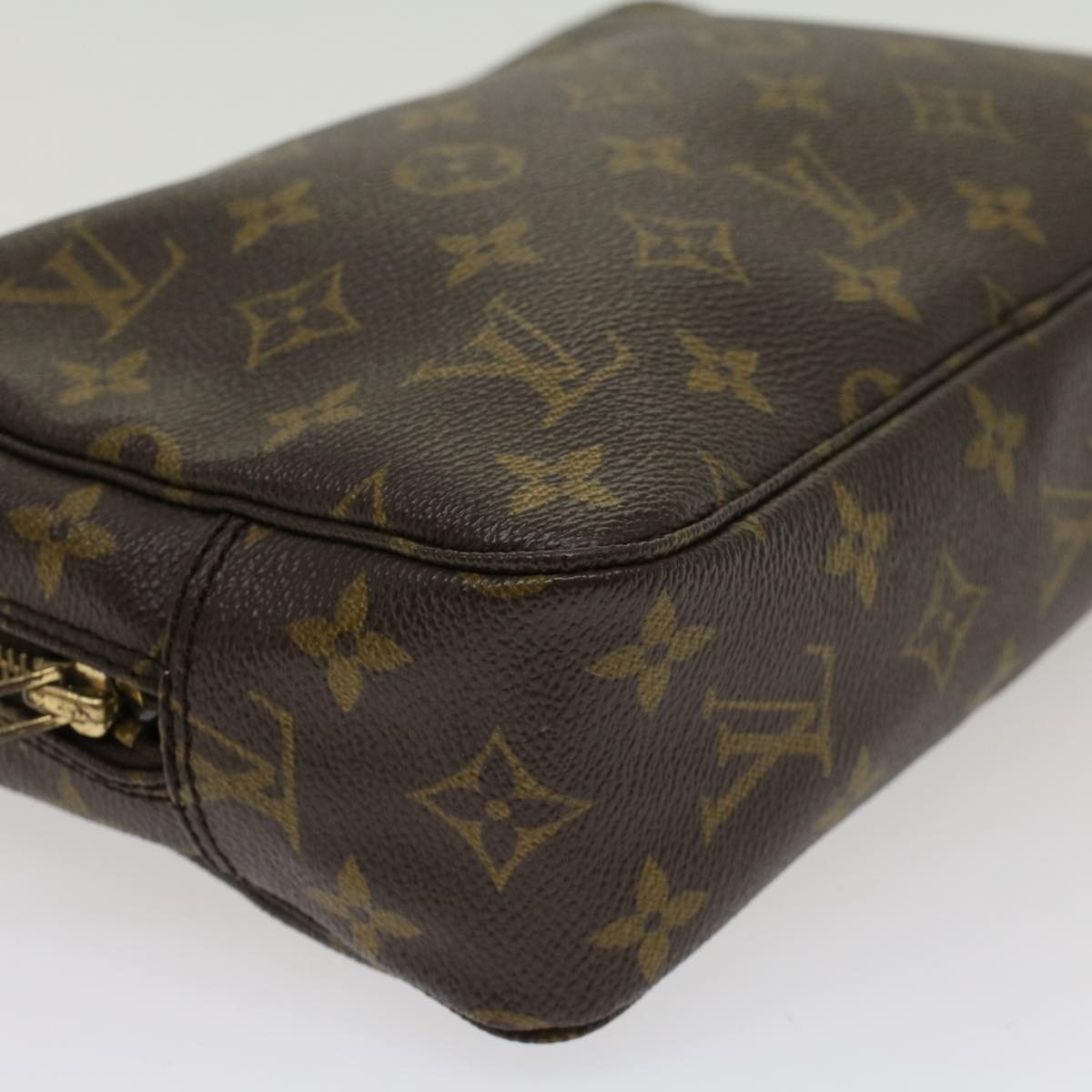 LOUIS VUITTON Monogram Trousse Toilette 23 Clutch Bag M47524 LV 45170