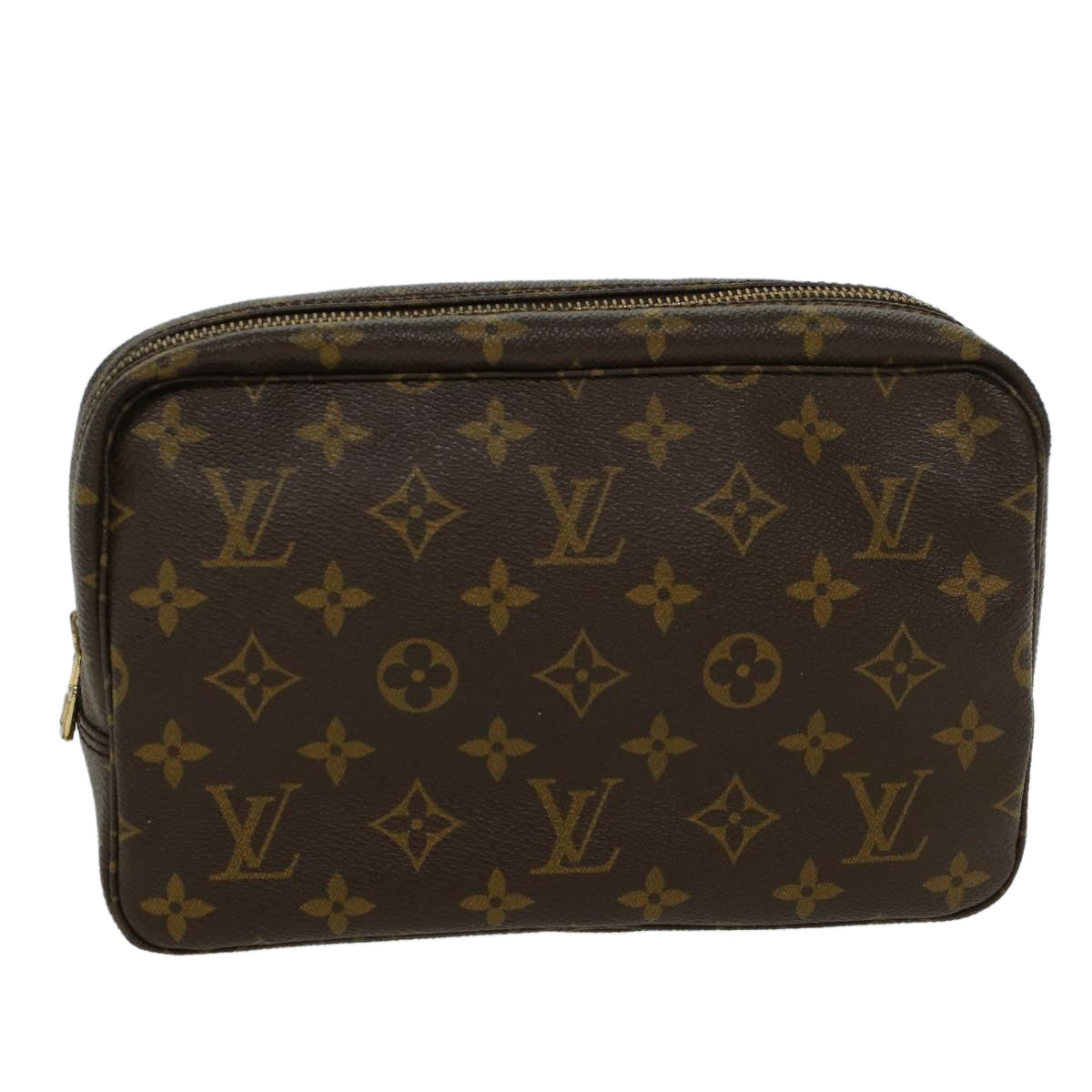 LOUIS VUITTON Monogram Trousse Toilette 23 Clutch Bag M47524 LV 45172