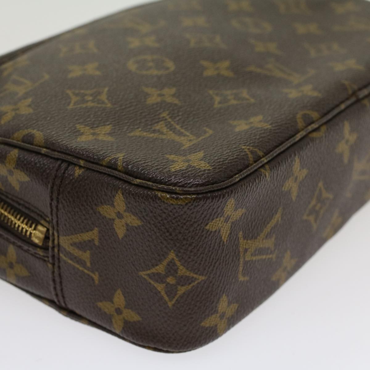 LOUIS VUITTON Monogram Trousse Toilette 23 Clutch Bag M47524 LV 45172