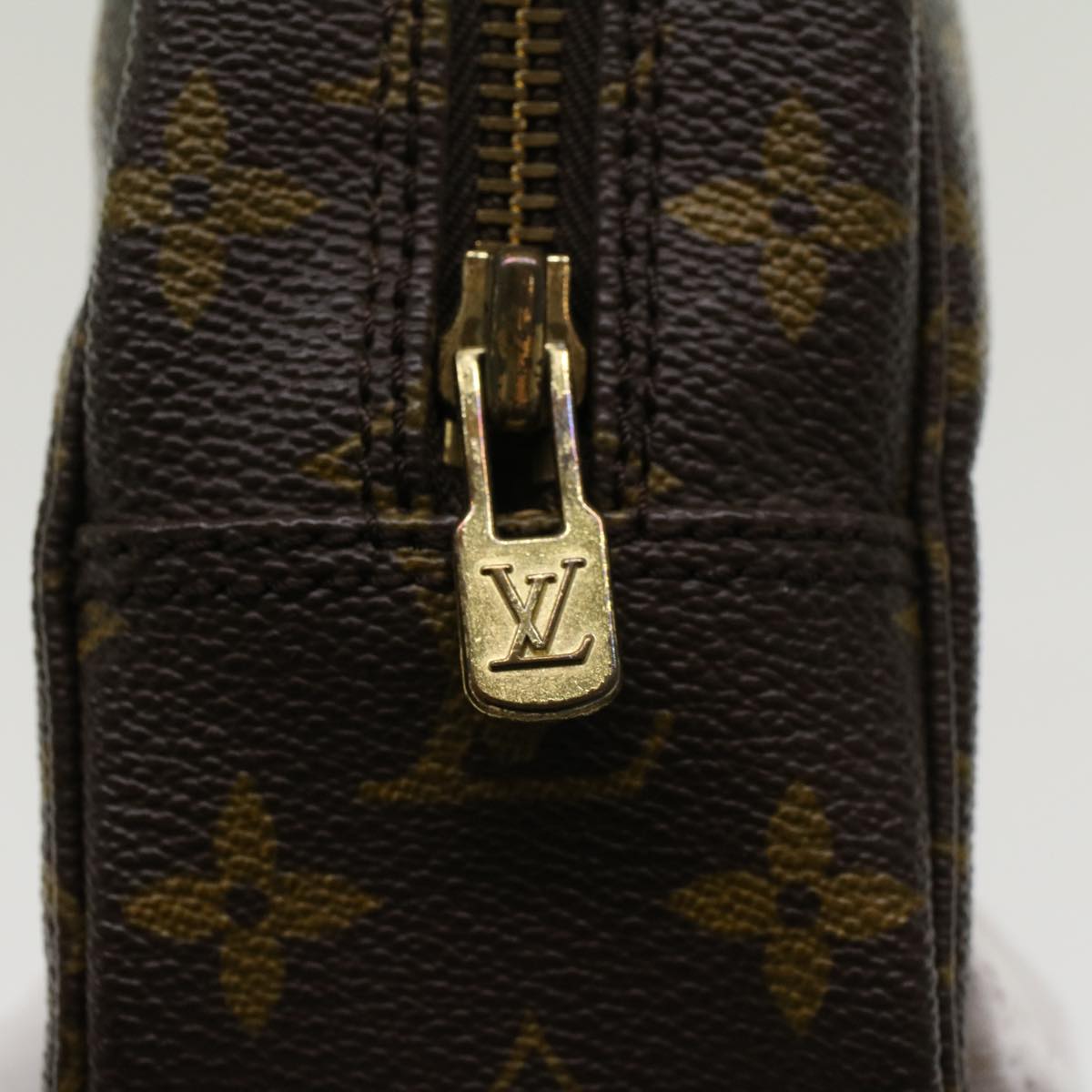 LOUIS VUITTON Monogram Trousse Toilette 23 Clutch Bag M47524 LV 45172