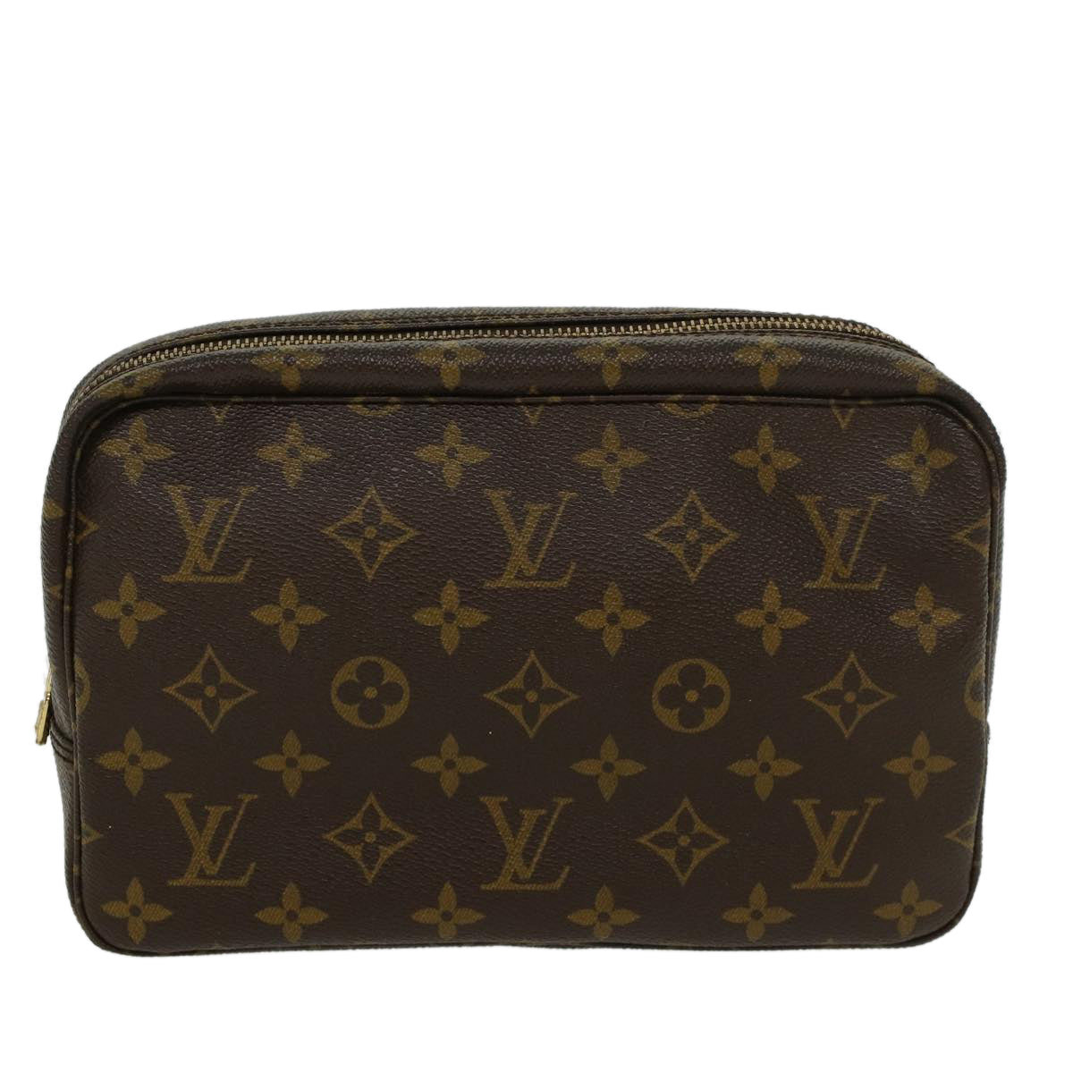 LOUIS VUITTON Monogram Trousse Toilette 23 Clutch Bag M47524 LV 45172